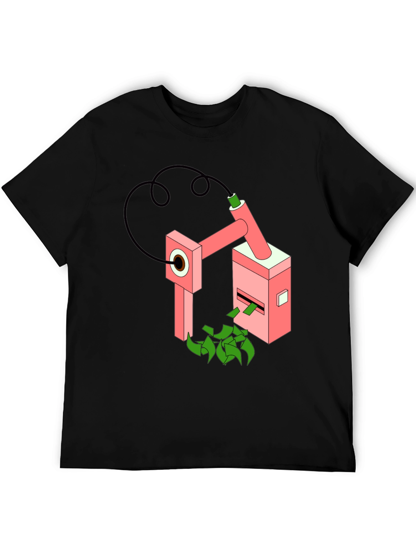 Money Machine Graphic Tee - Black