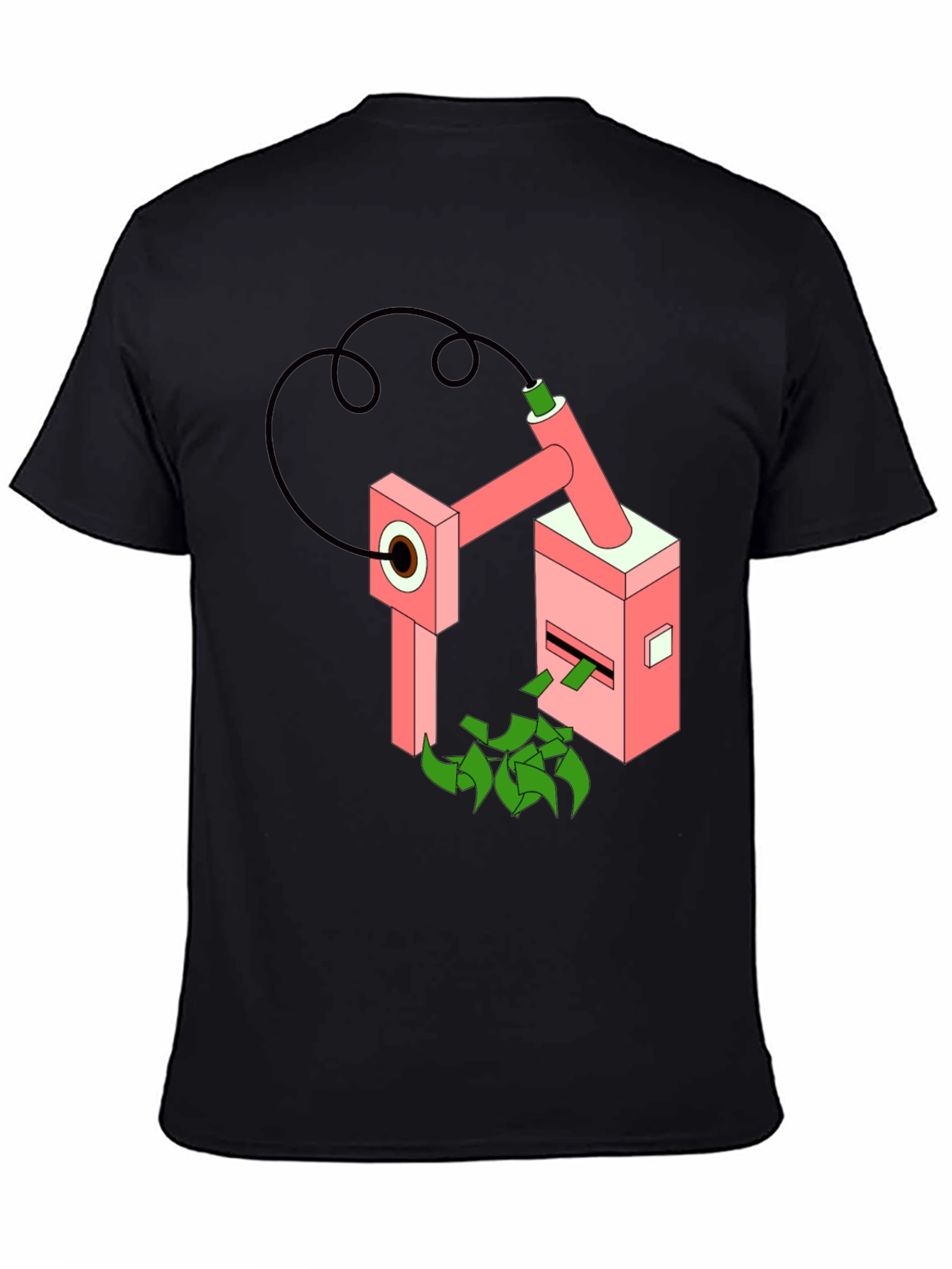Money Machine Graphic Tee - Black