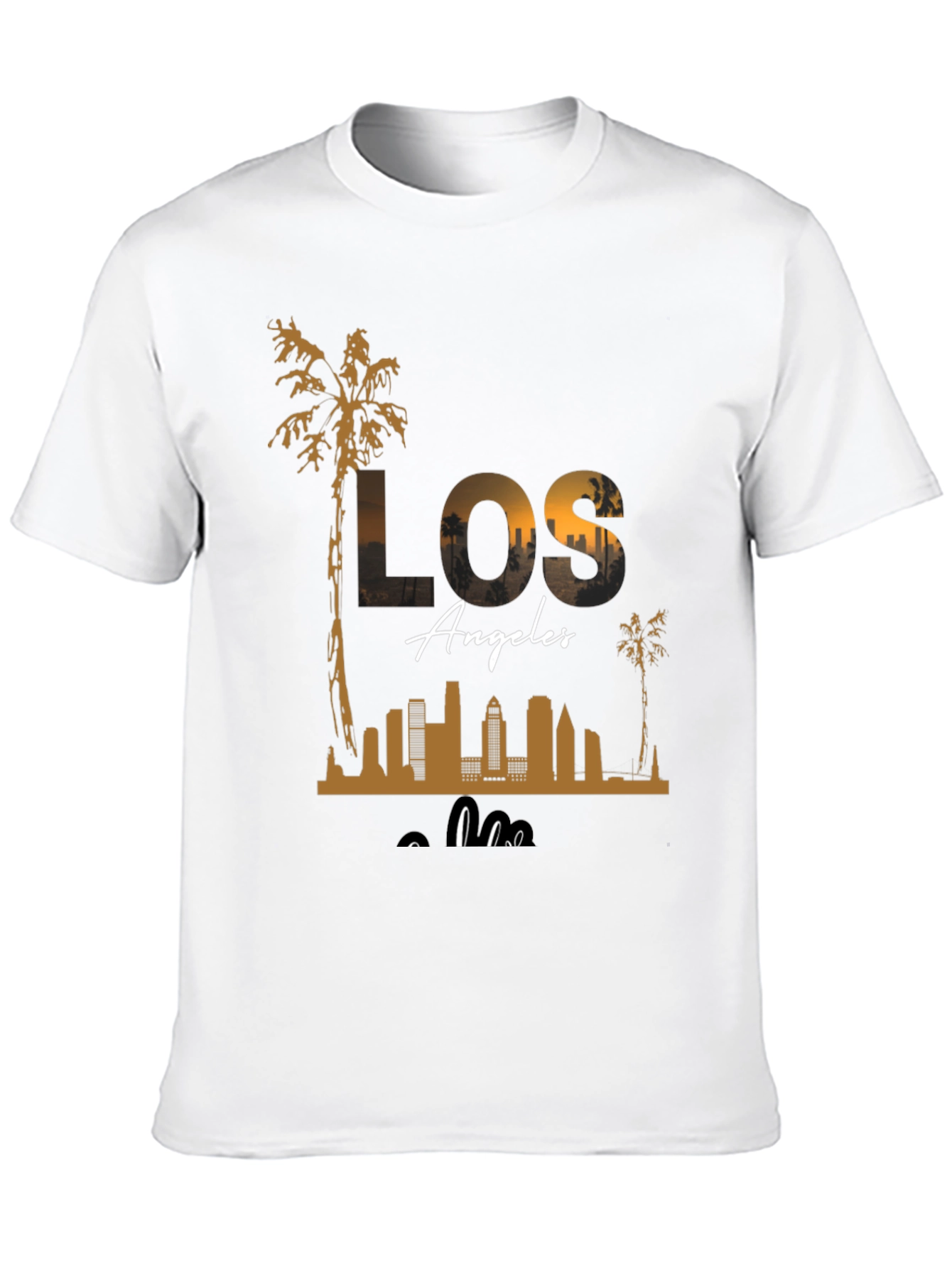 Los Angeles Graphic Print T-Shirt