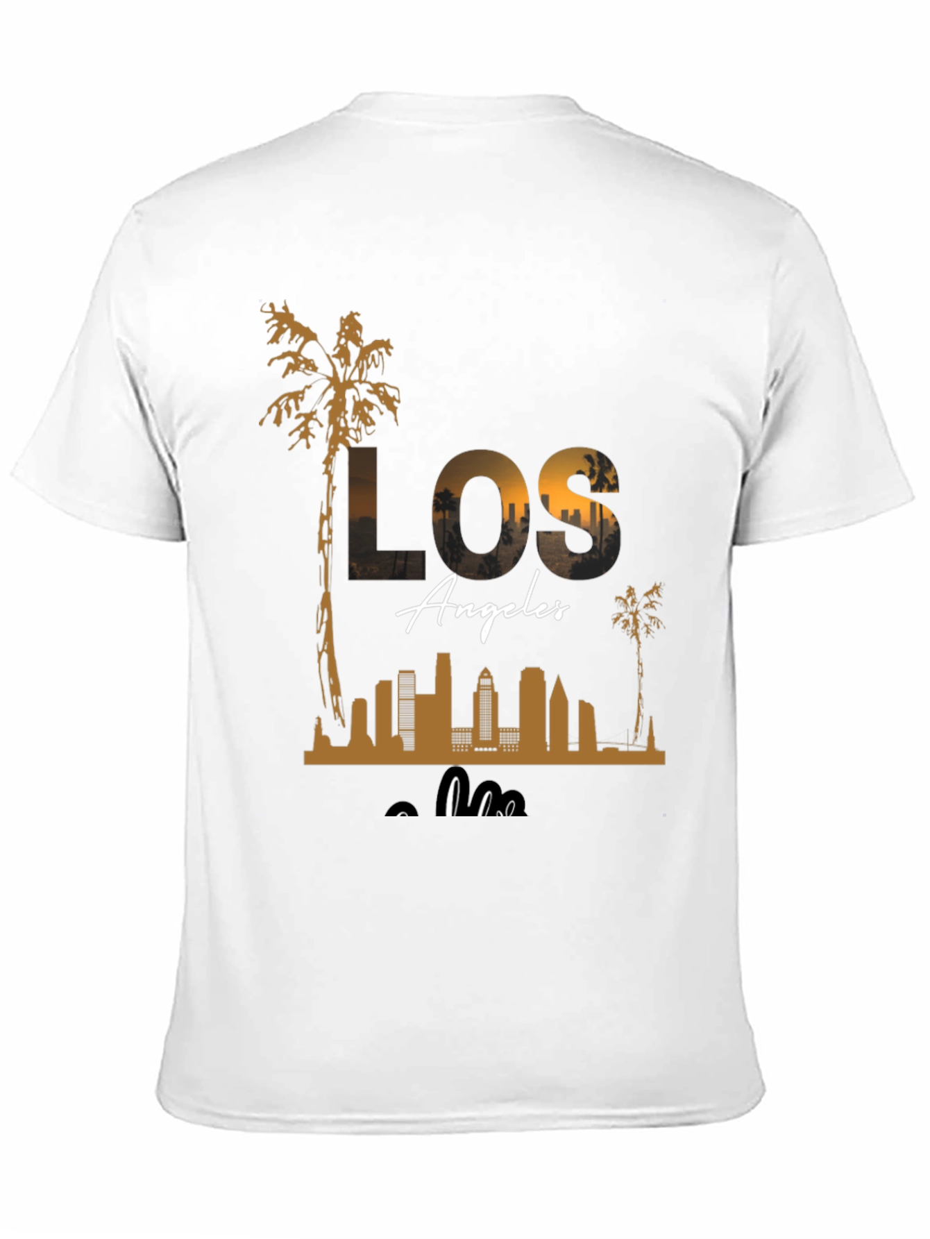 Los Angeles Graphic Print T-Shirt