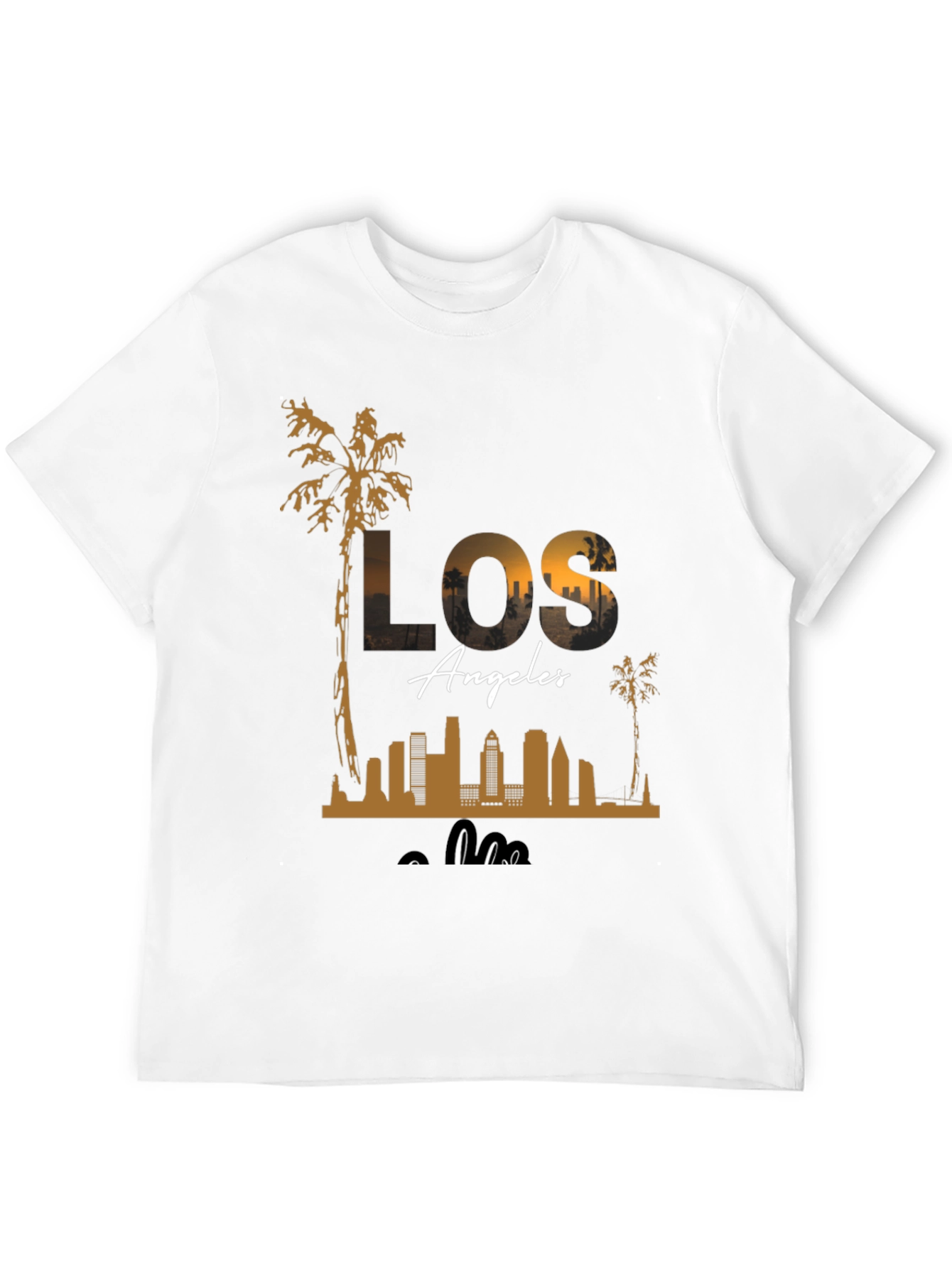 Los Angeles Graphic Print T-Shirt