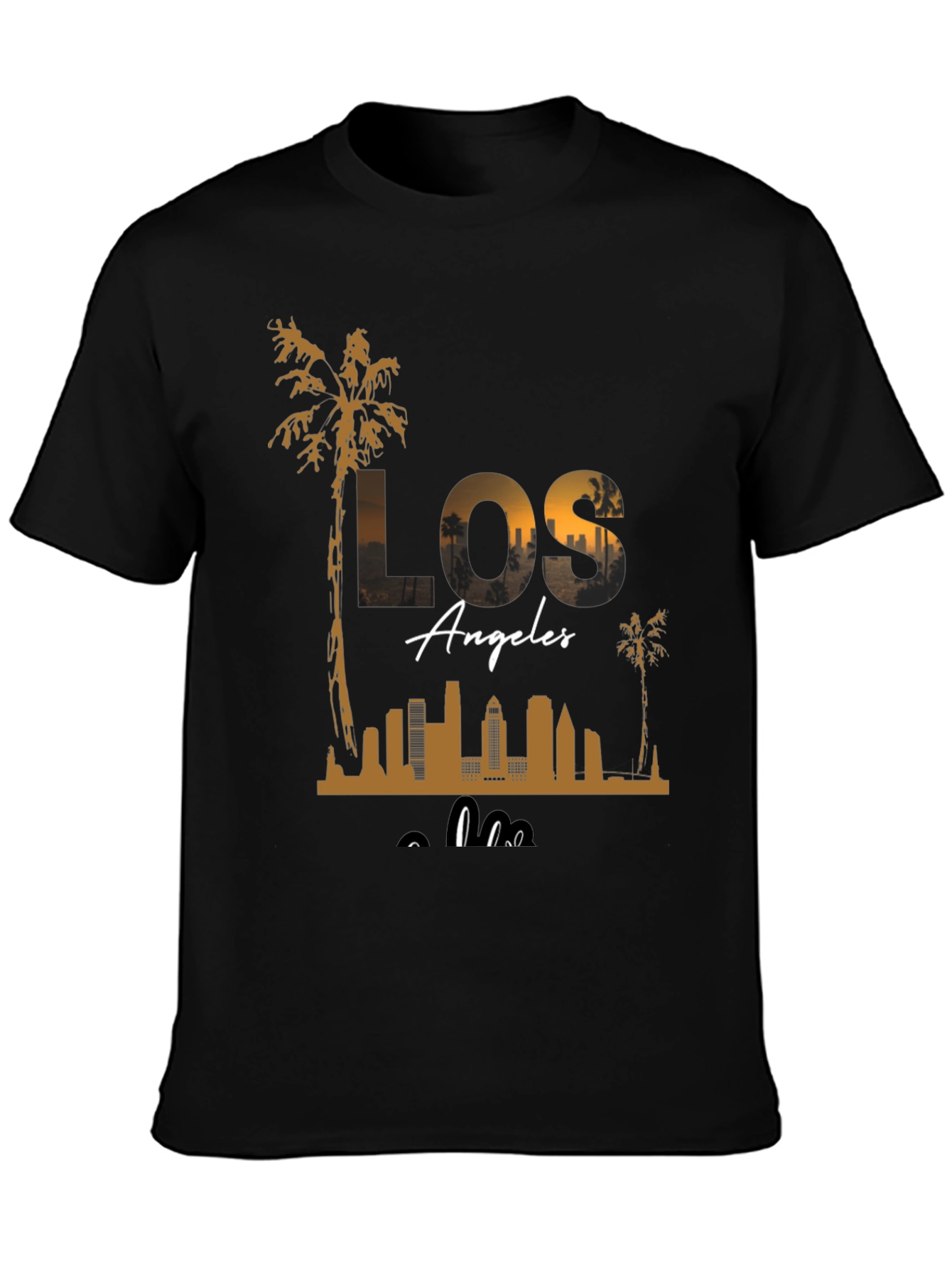 Los Angeles Graphic Print T-Shirt