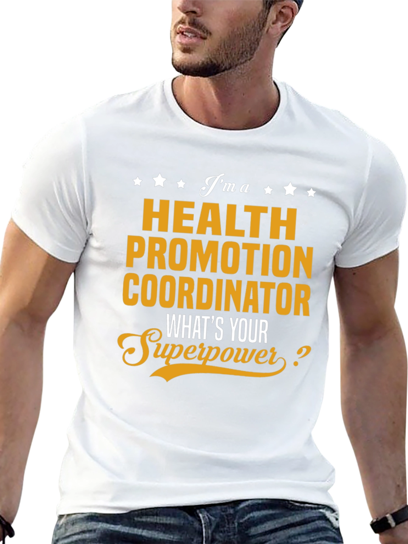 Health Promotion Coordinator Superpower T-Shirt