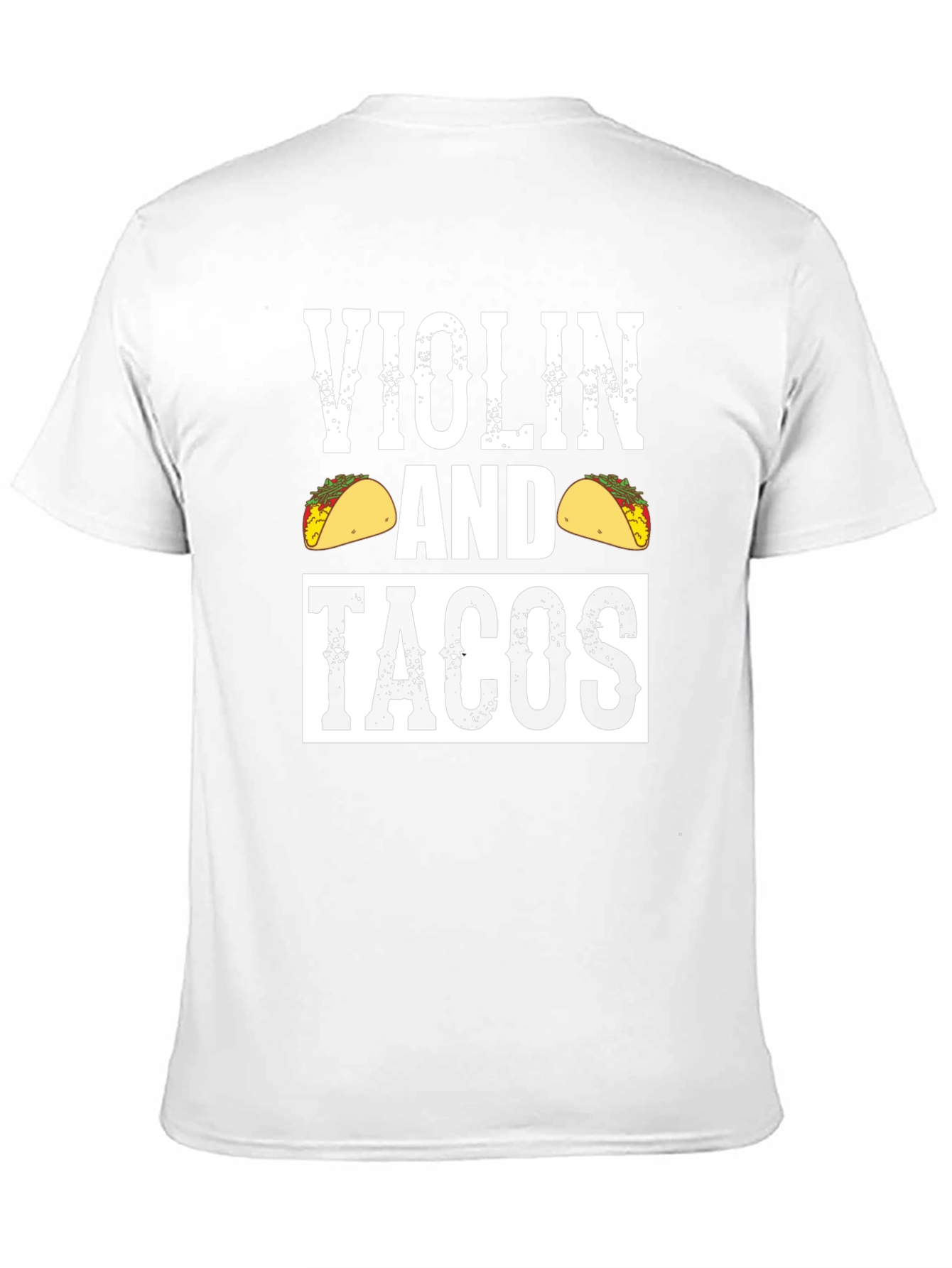 Violin and Tacos Graphic T-Shirt