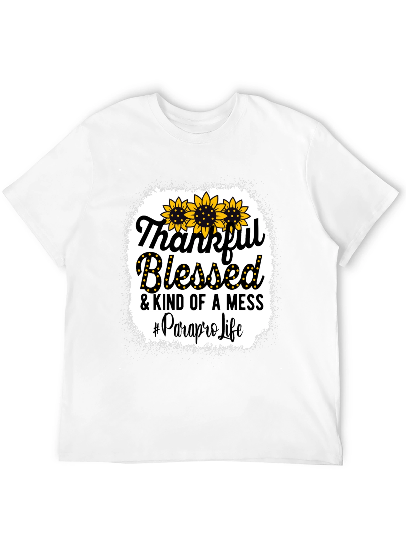 Thankful Blessed Parapro Life T-Shirt