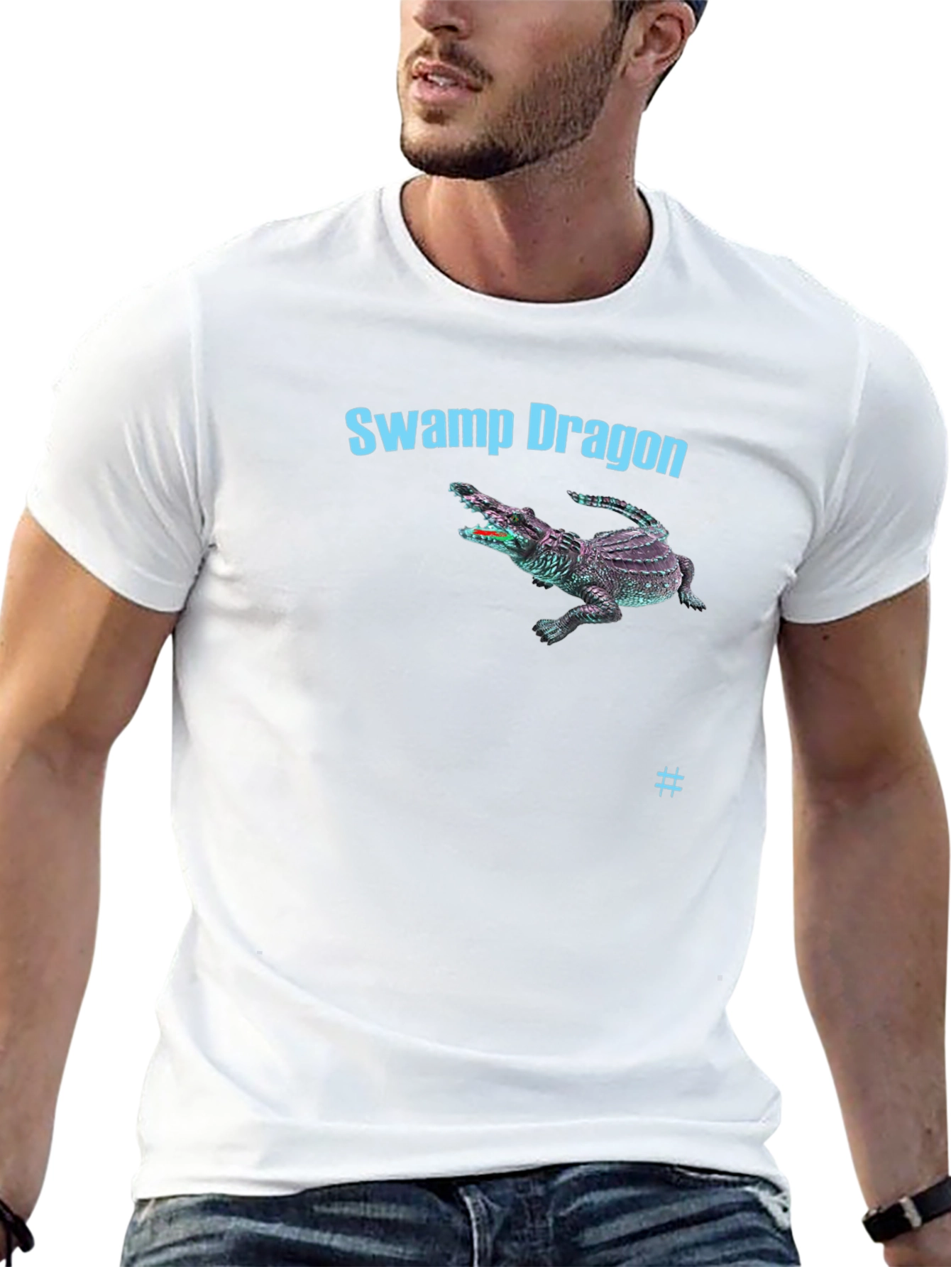 Swamp Dragon Graphic T-Shirt