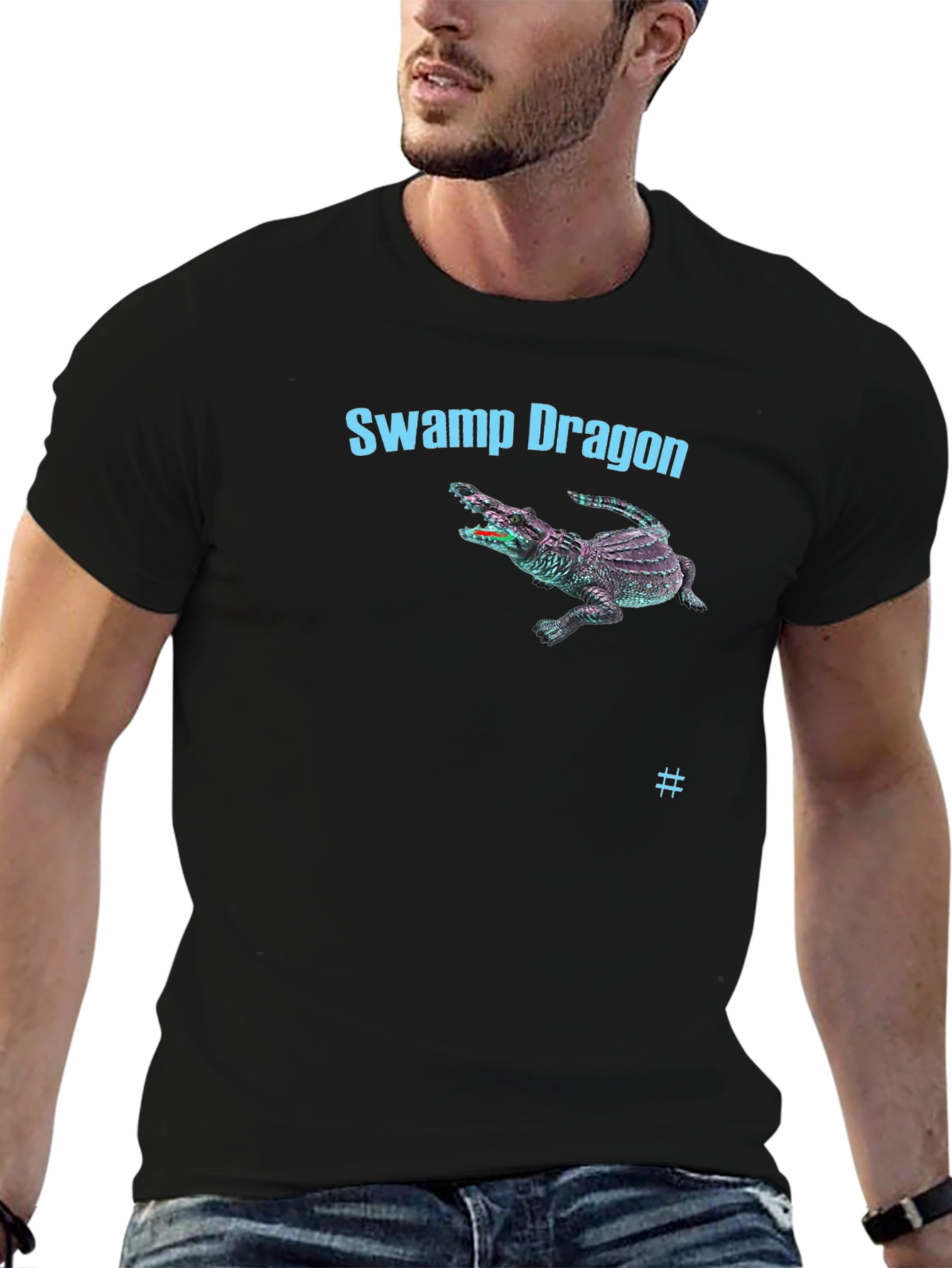 Swamp Dragon Graphic T-Shirt