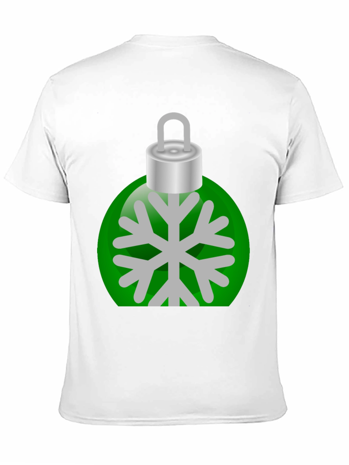 Festive Snowflake Ornament Graphic Tee