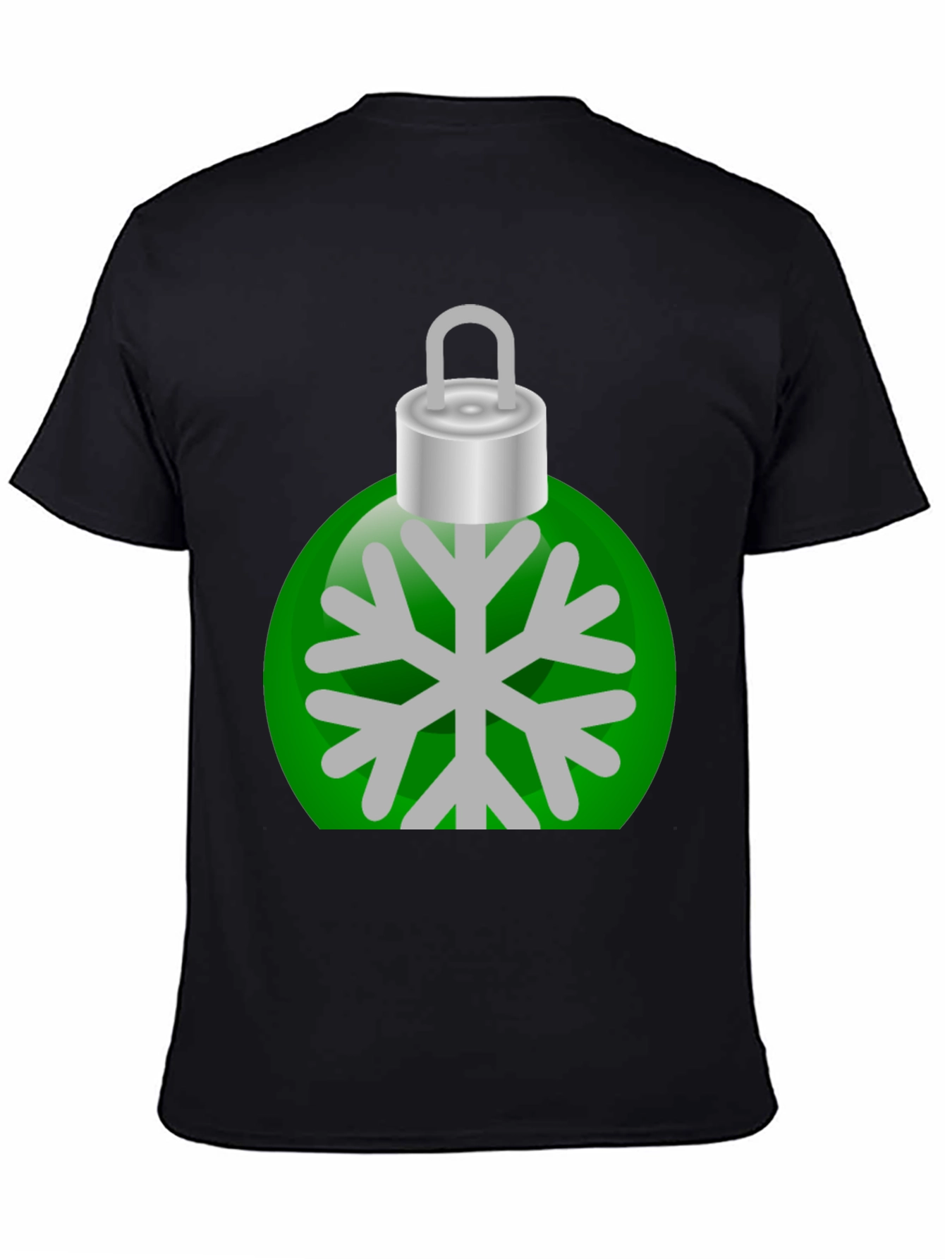 Festive Snowflake Ornament Graphic Tee