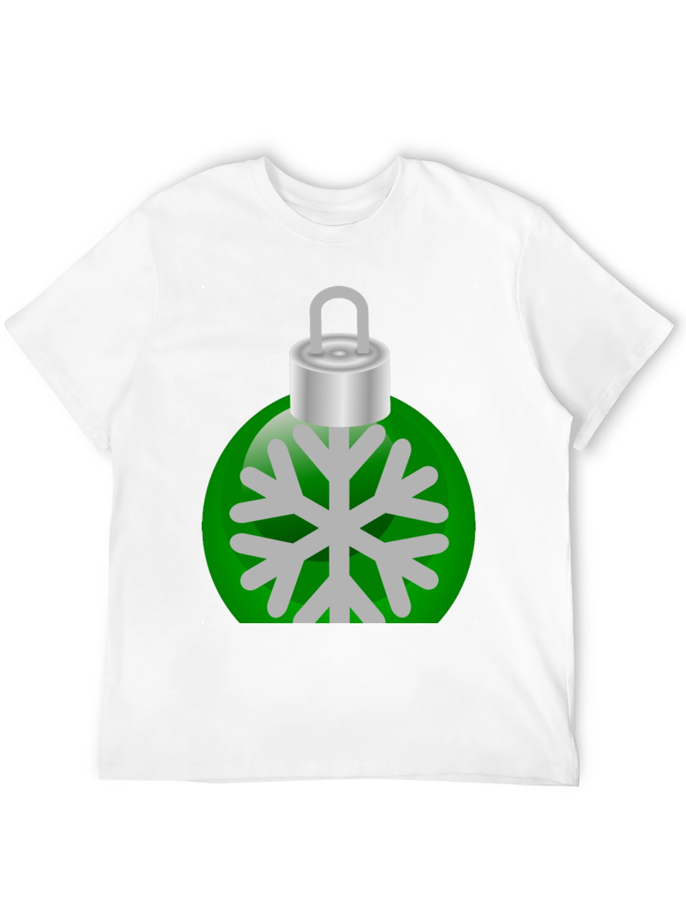 Festive Snowflake Ornament Graphic Tee