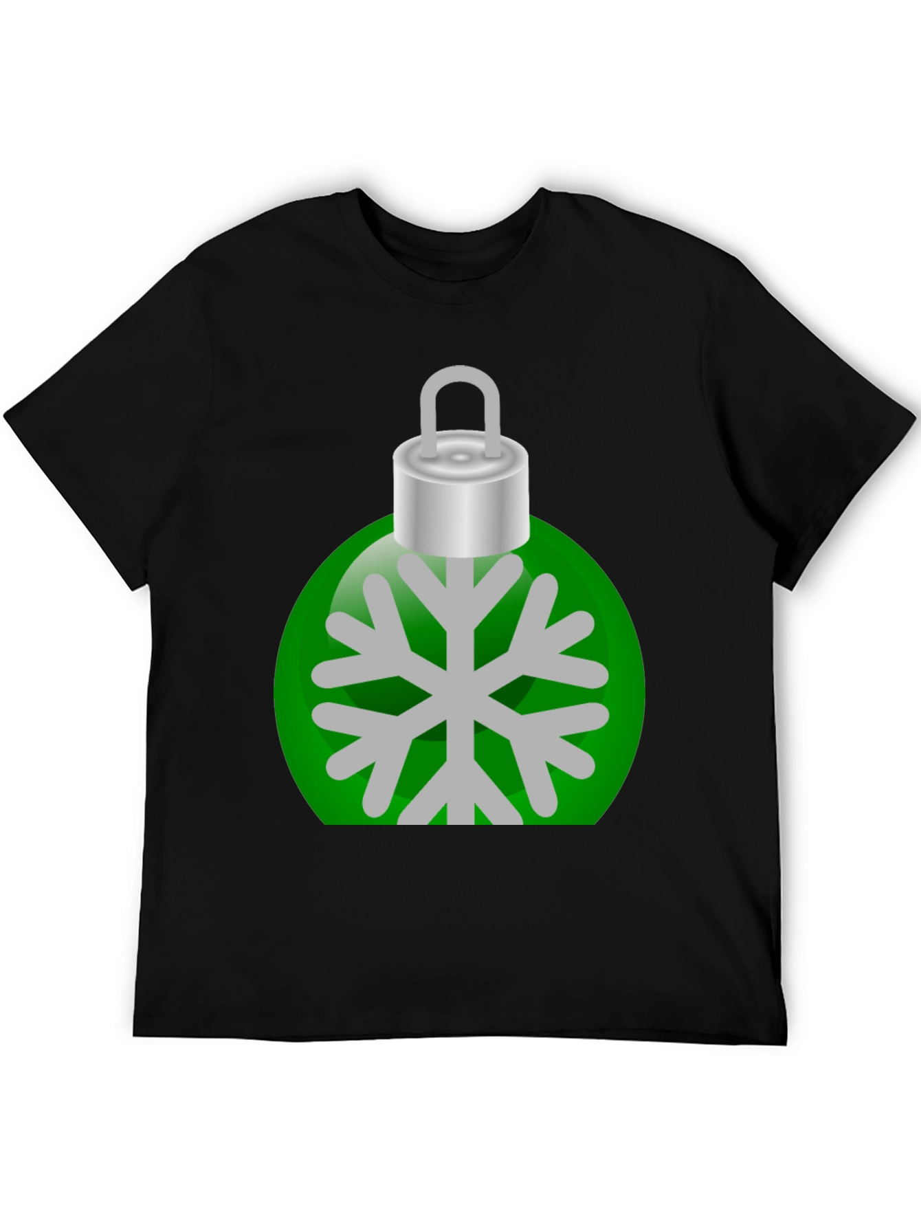 Festive Snowflake Ornament Graphic Tee