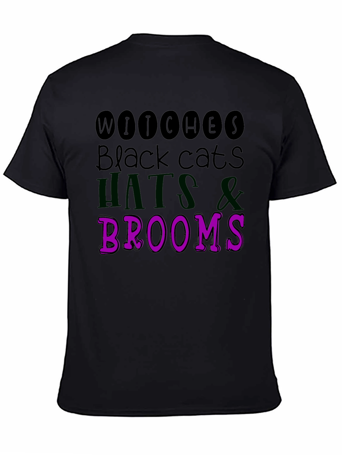 Halloween Witches Black Cats T-Shirt
