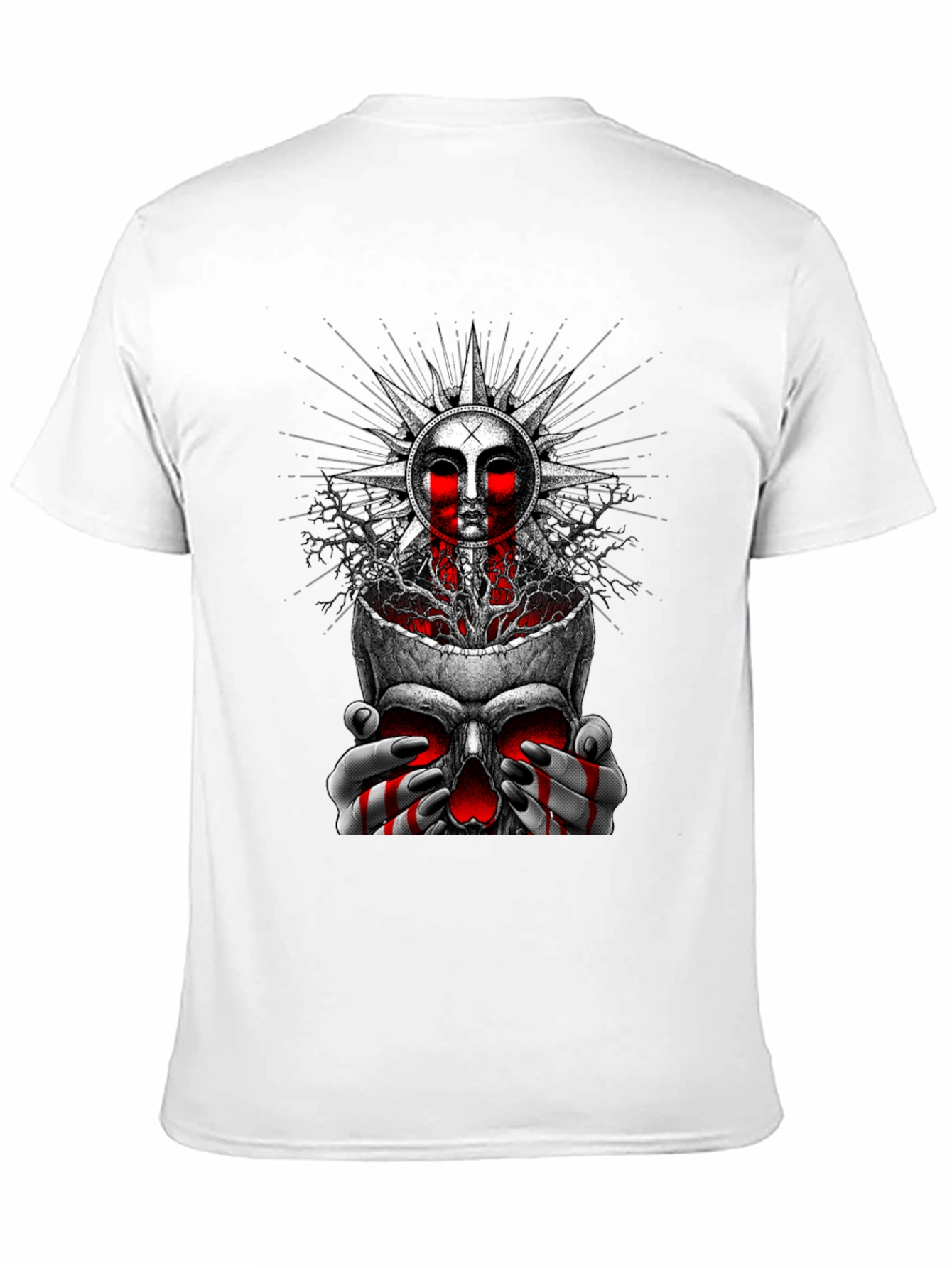 Skull Sun Graphic Tee