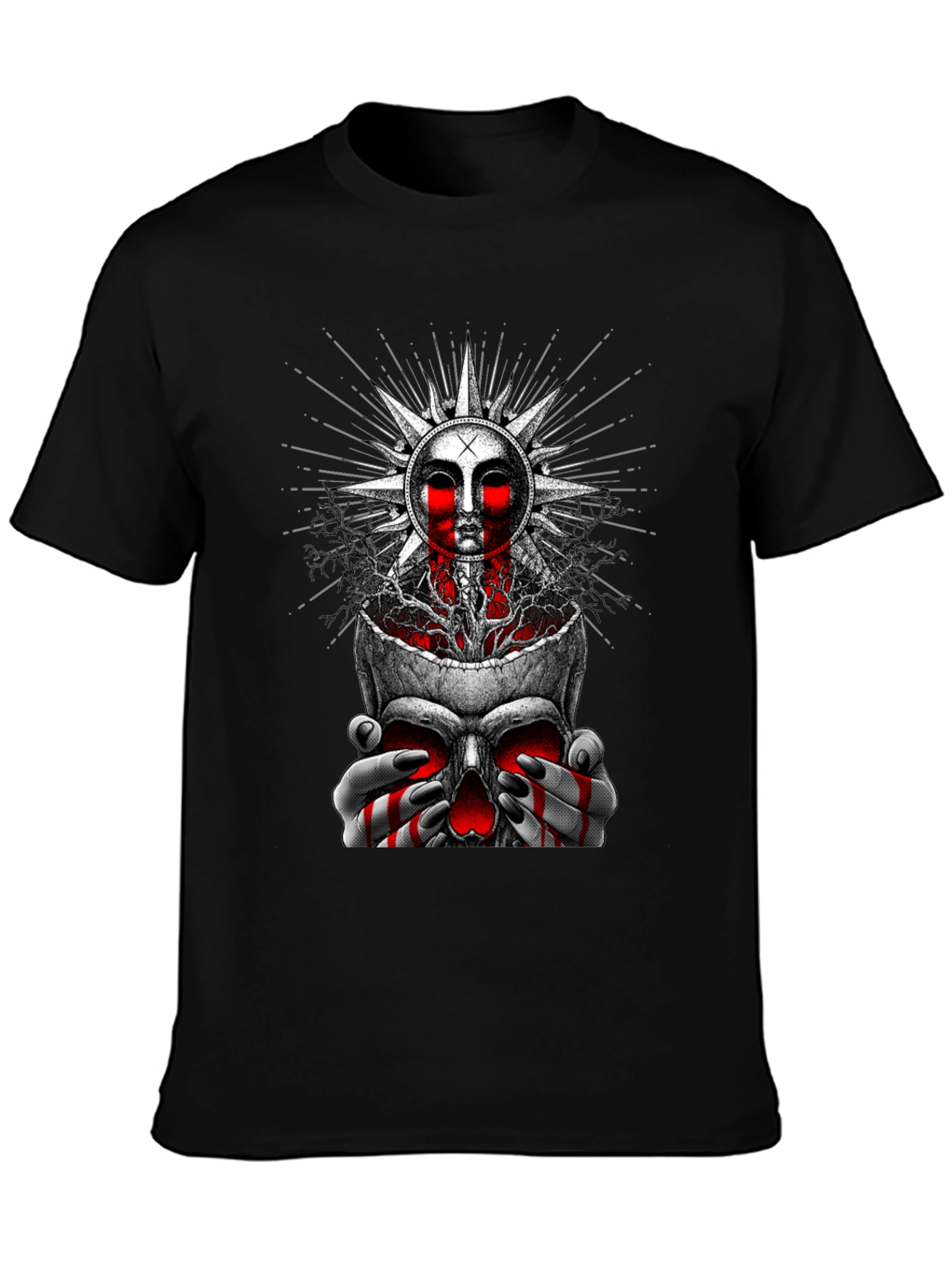 Skull Sun Graphic Tee