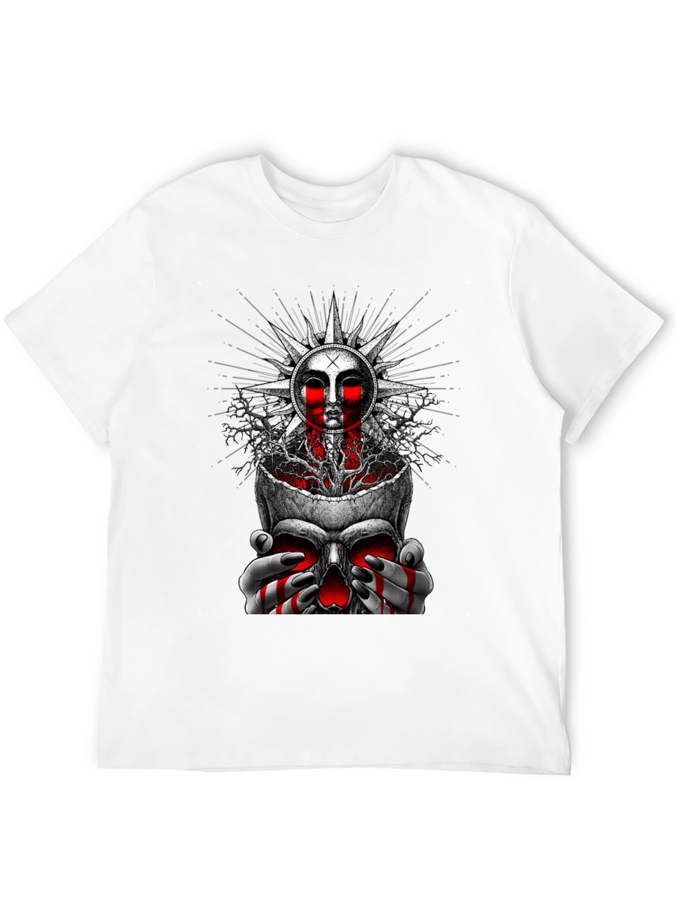 Skull Sun Graphic Tee