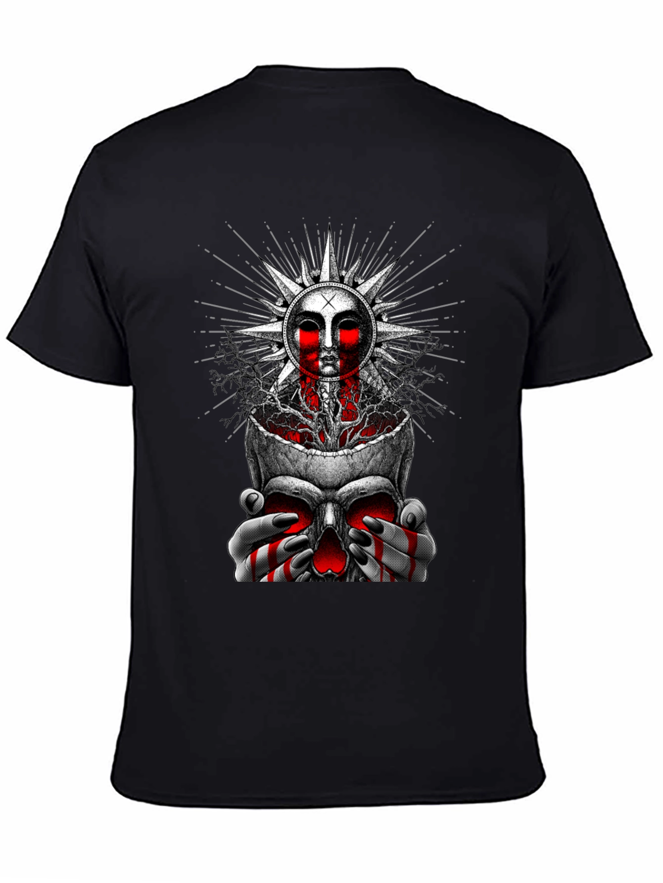 Skull Sun Graphic Tee