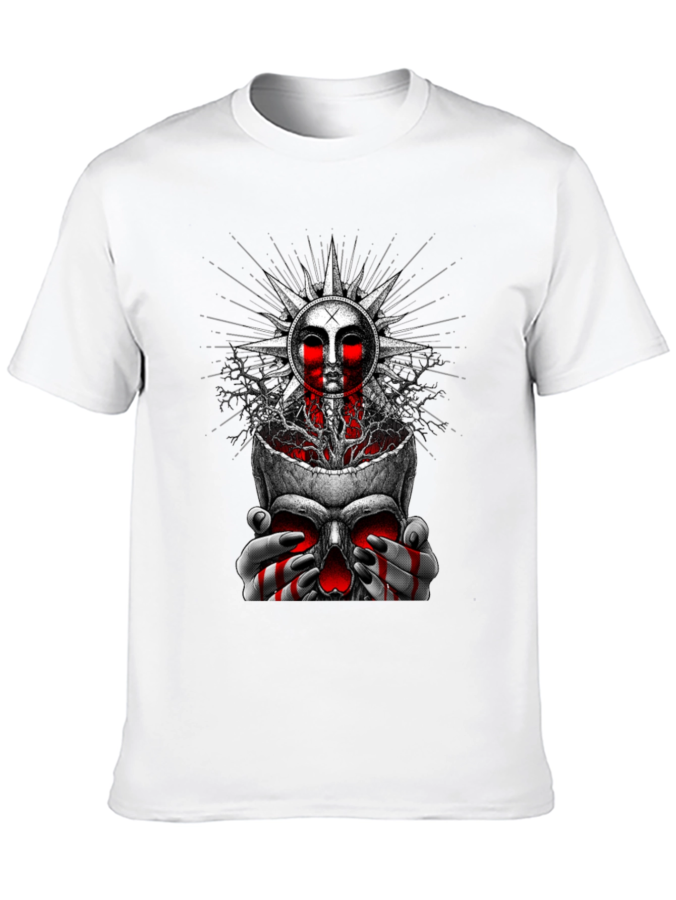 Skull Sun Graphic Tee