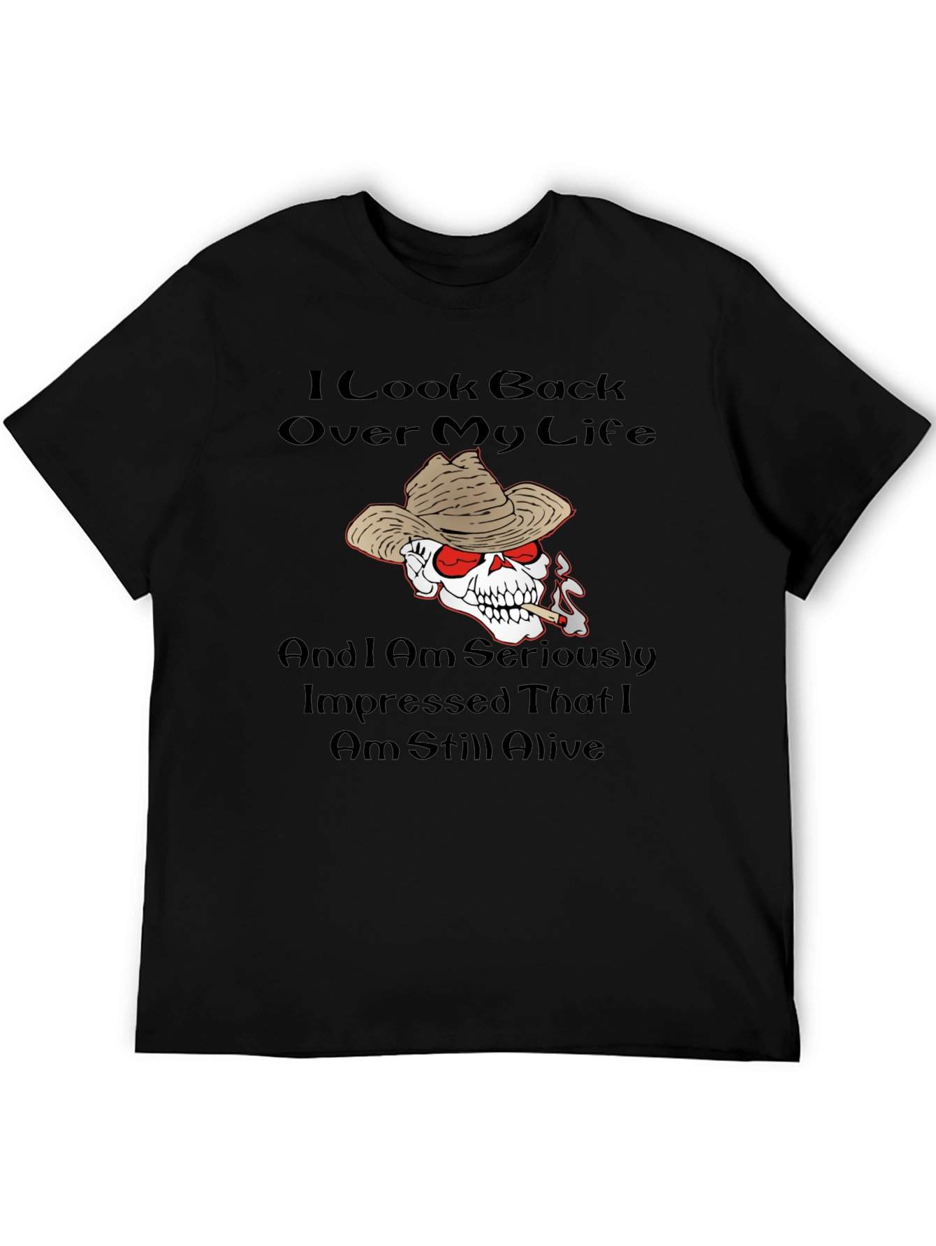 I Look Back Over My Life Graphic Tee