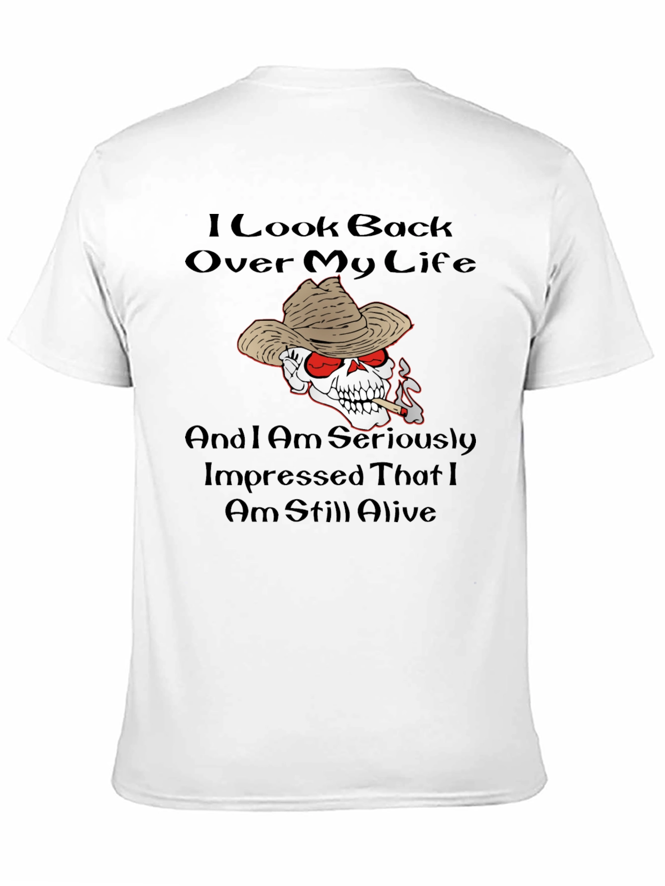 I Look Back Over My Life Graphic Tee