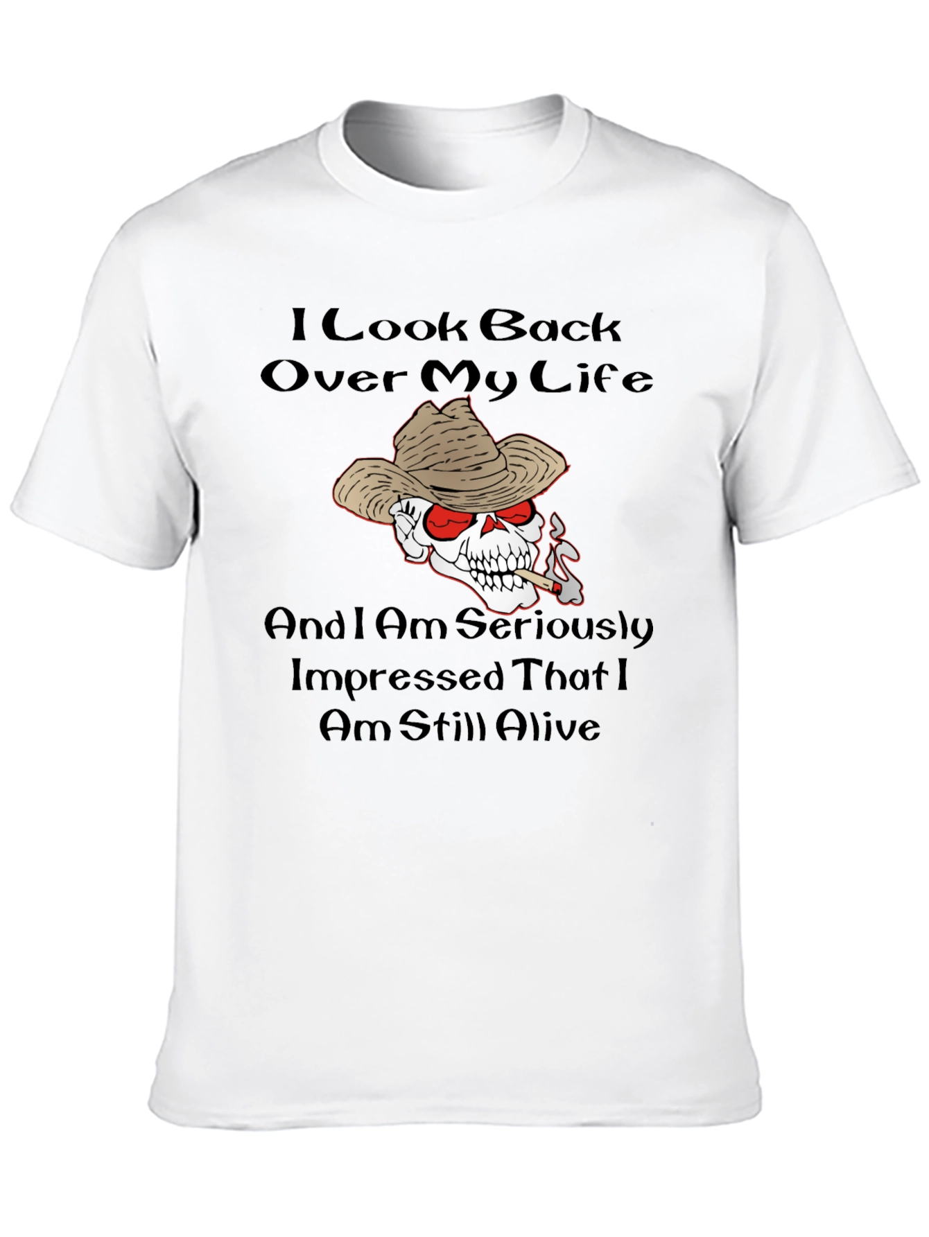 I Look Back Over My Life Graphic Tee