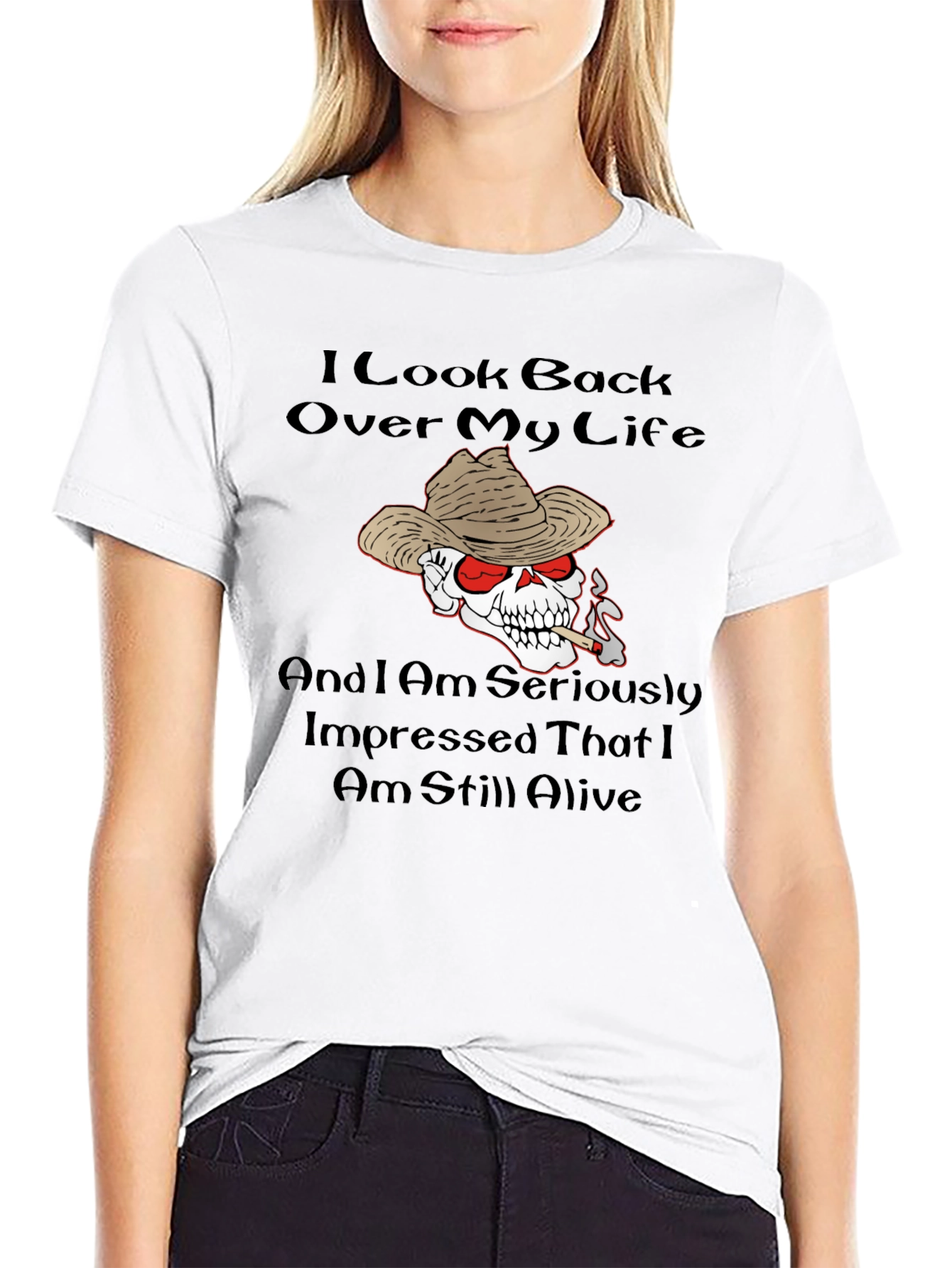I Look Back Over My Life Graphic Tee