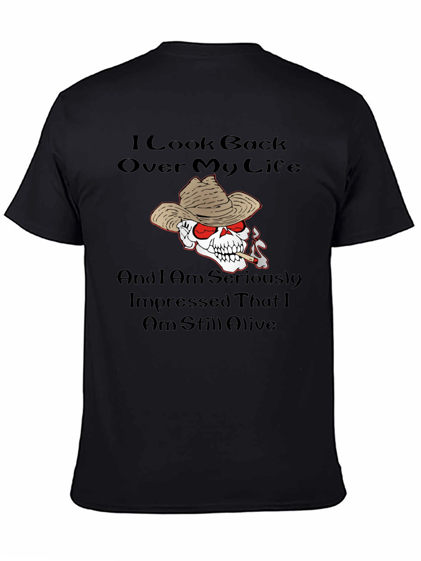 I Look Back Over My Life Graphic Tee