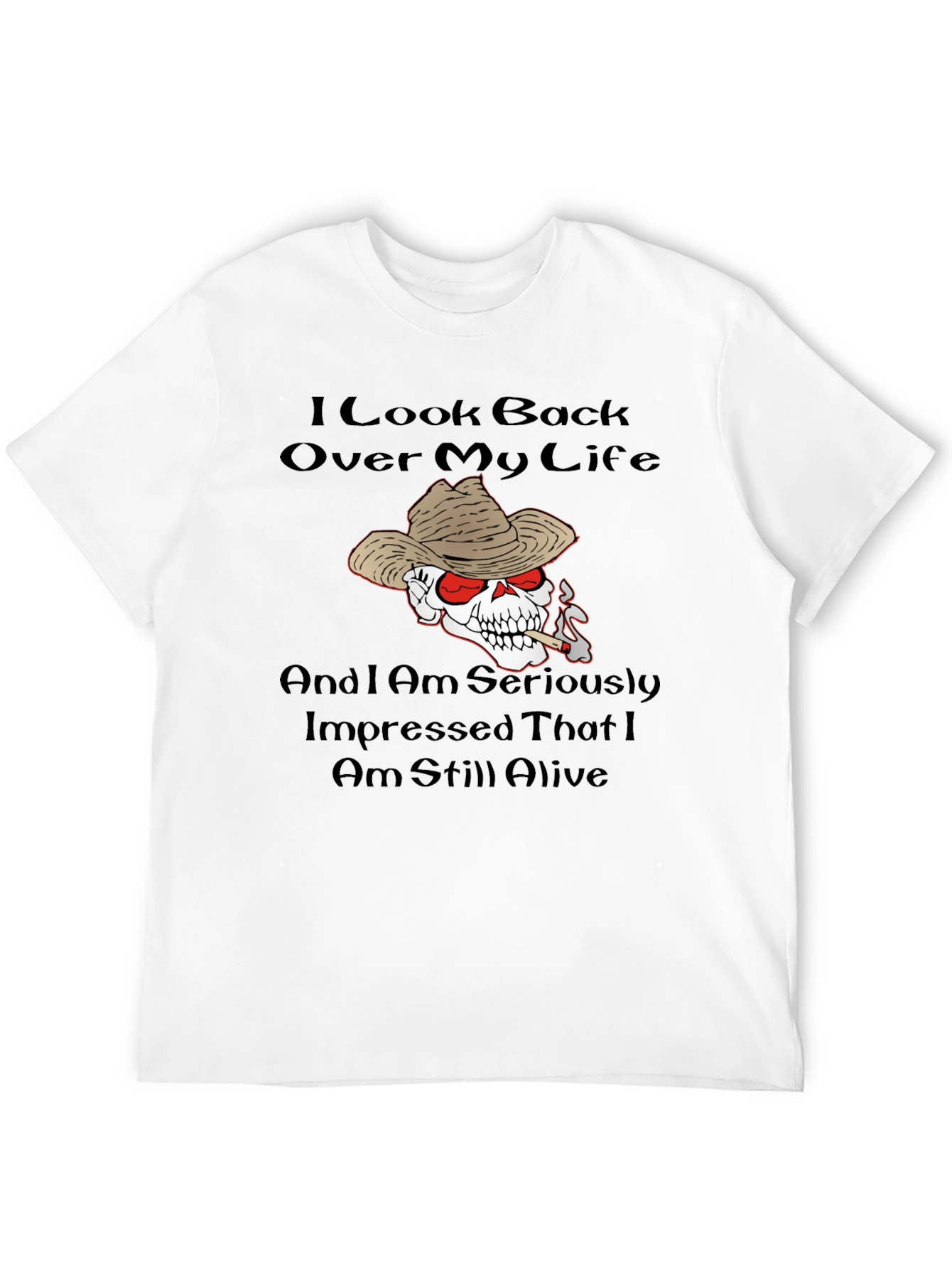 I Look Back Over My Life Graphic Tee