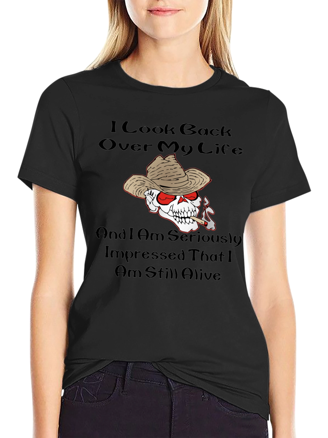 I Look Back Over My Life Graphic Tee