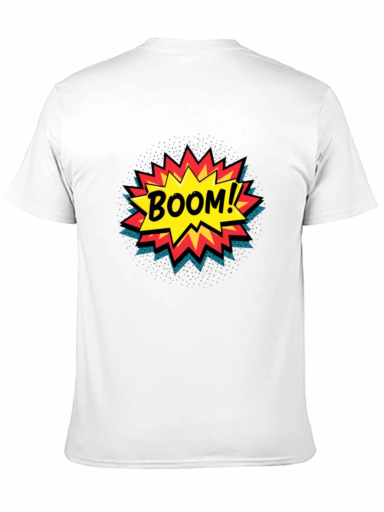 Boom! Comic Book Graphic Print Black T-Shirt