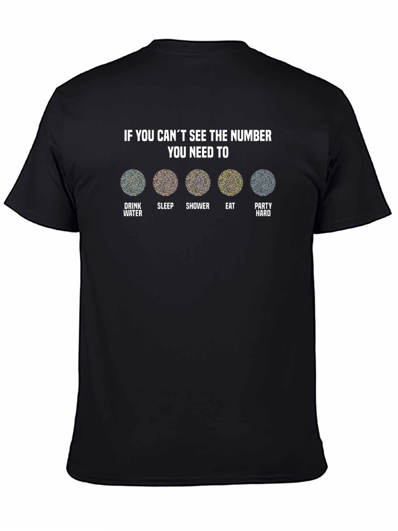 See the Number Graphic T-Shirt - Funny Novelty Tee