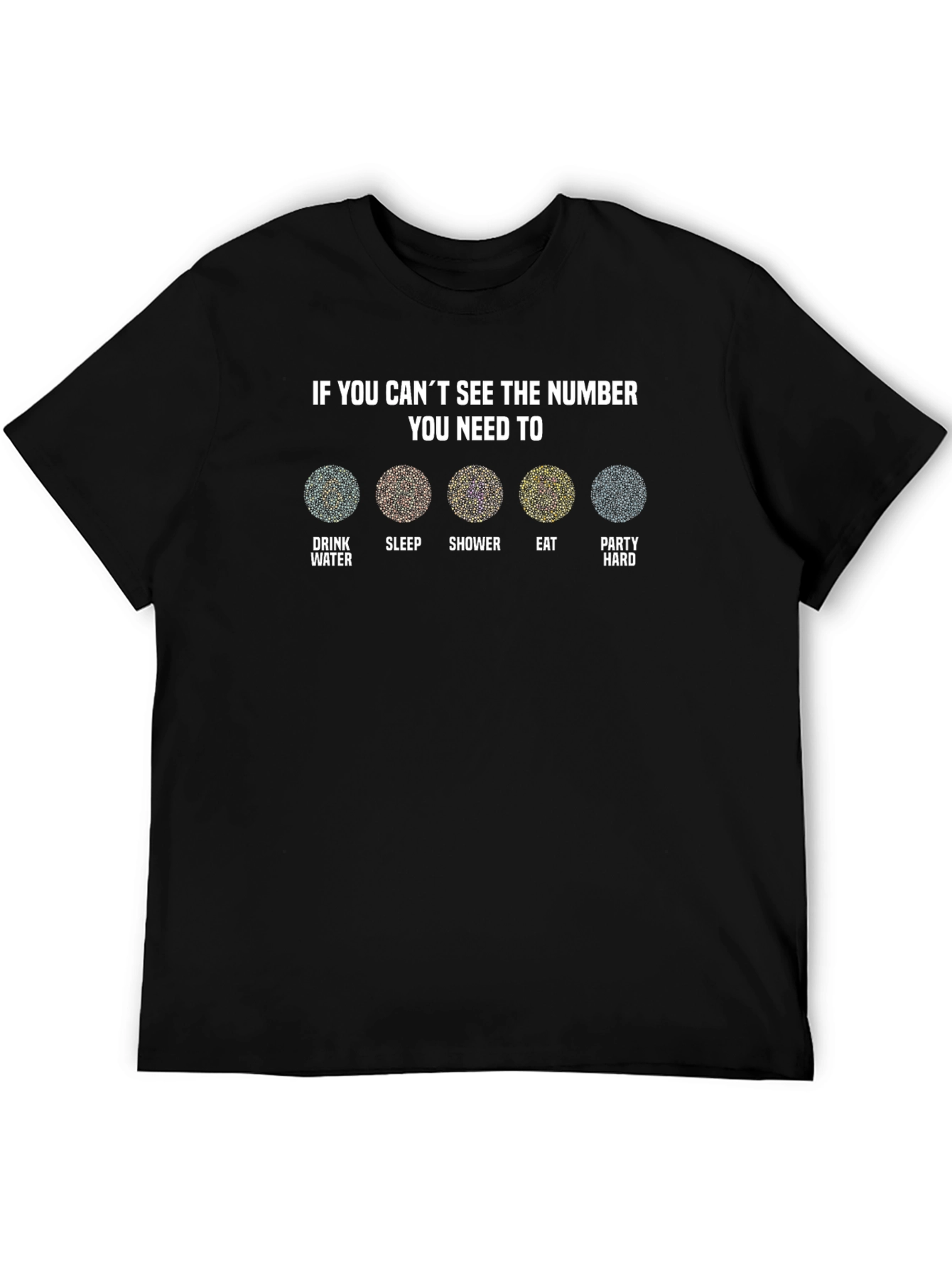 See the Number Graphic T-Shirt - Funny Novelty Tee