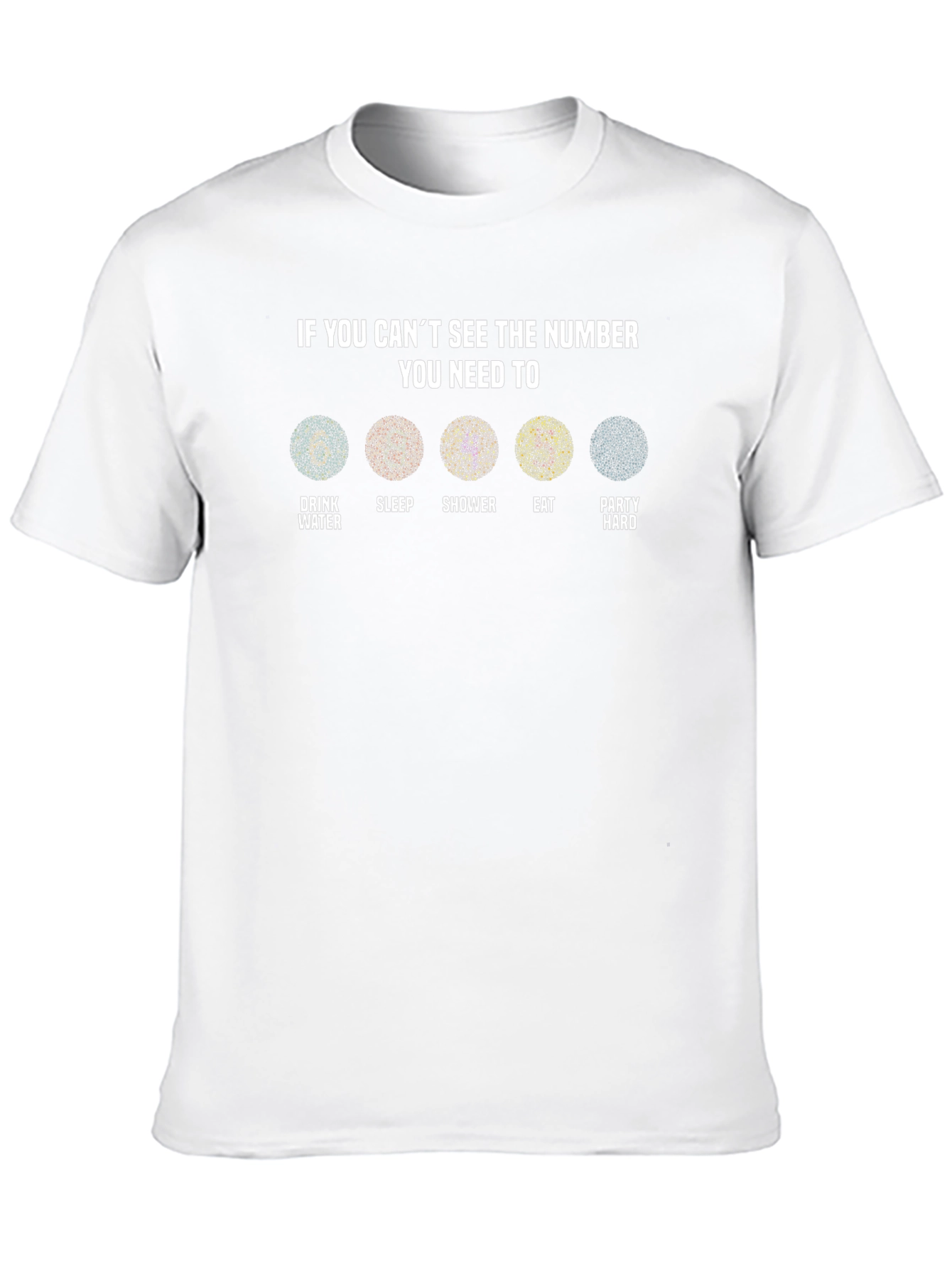 See the Number Graphic T-Shirt - Funny Novelty Tee