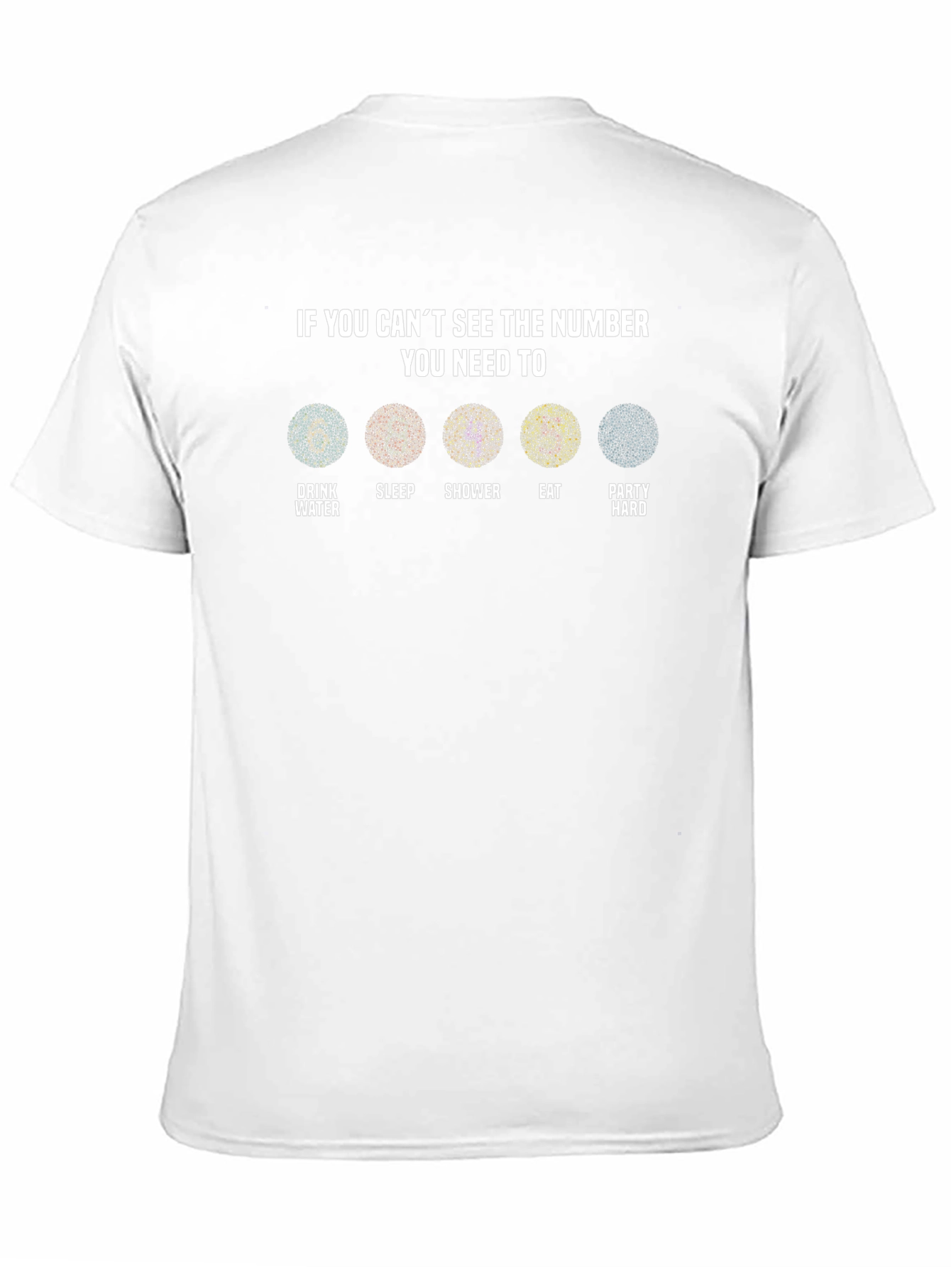 See the Number Graphic T-Shirt - Funny Novelty Tee