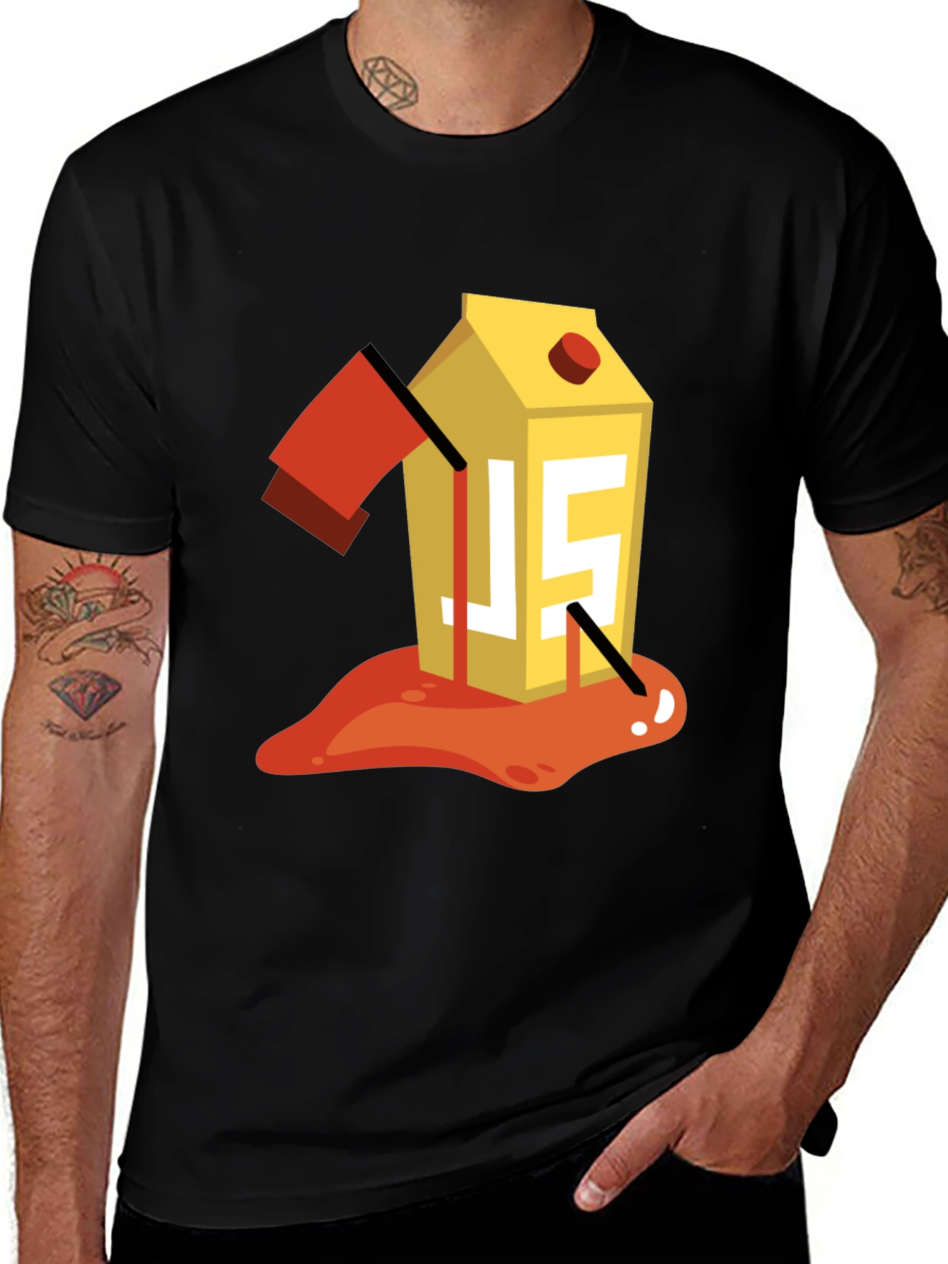 Juice Box JS Black T-Shirt