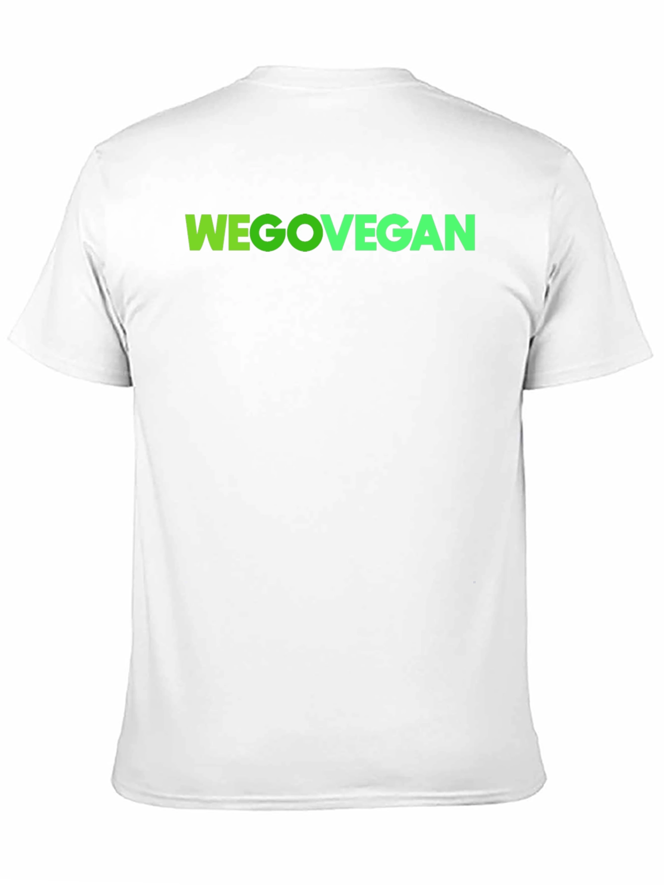 WEGOVEGAN Black T-Shirt Vegan Lifestyle Tee
