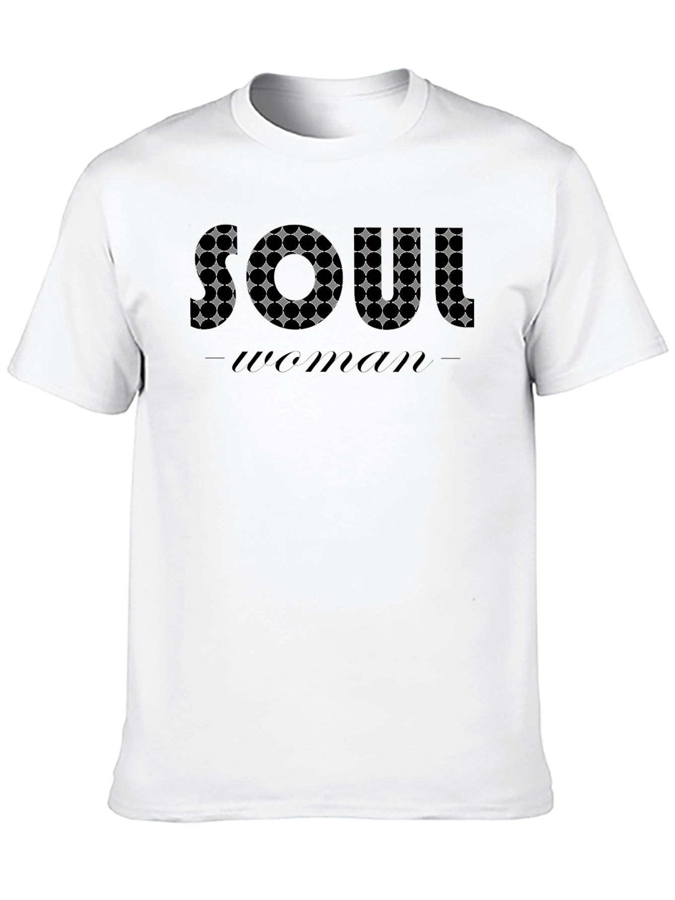 Soul Woman Black Graphic T-Shirt
