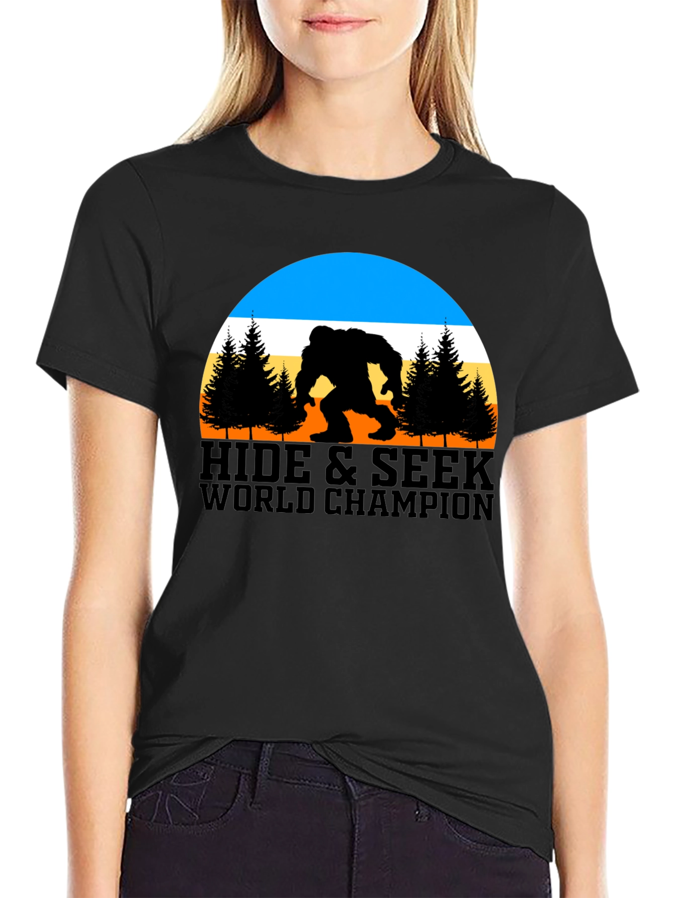 Hide & Seek World Champion Bigfoot T-Shirt