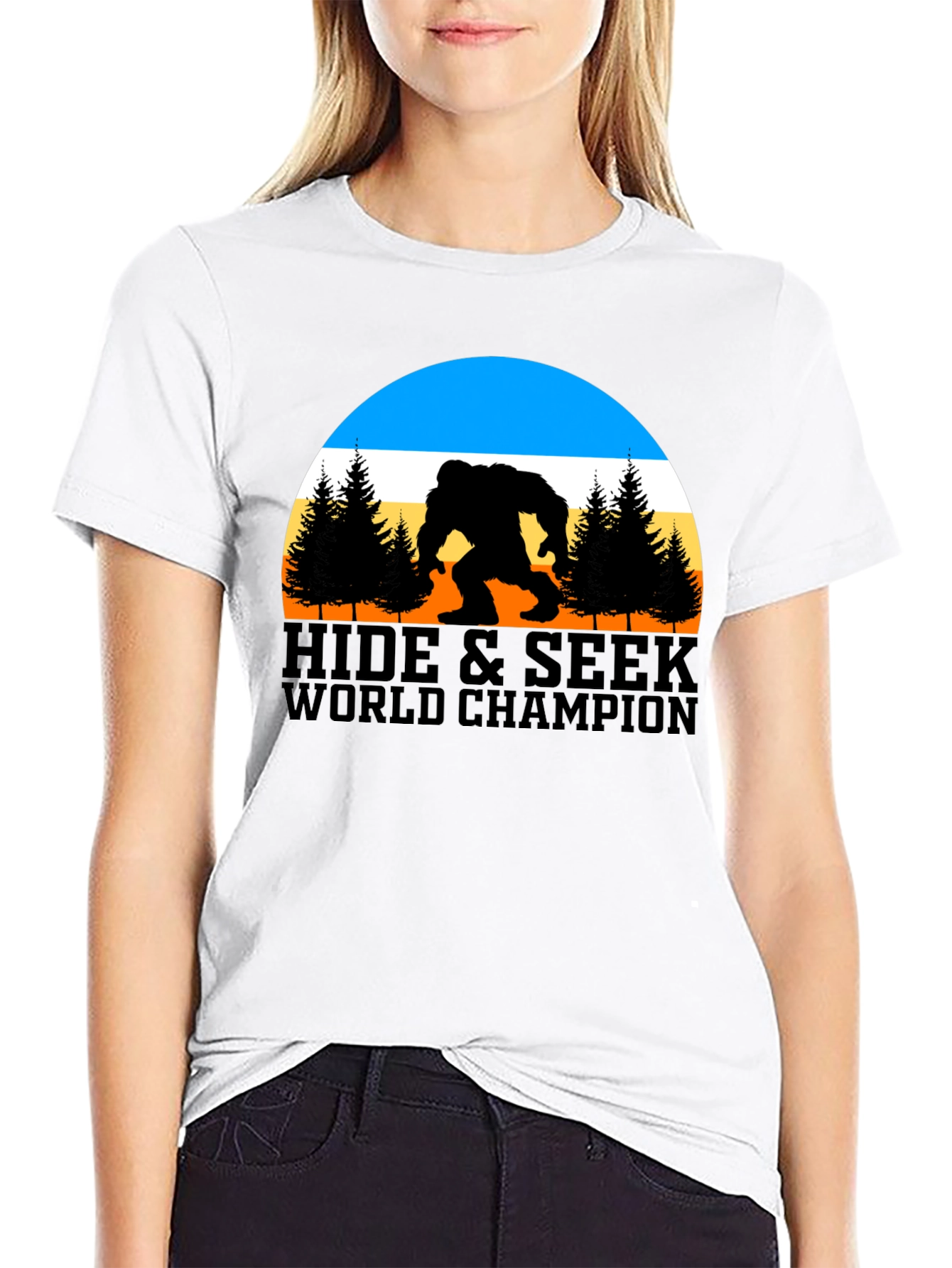 Hide & Seek World Champion Bigfoot T-Shirt