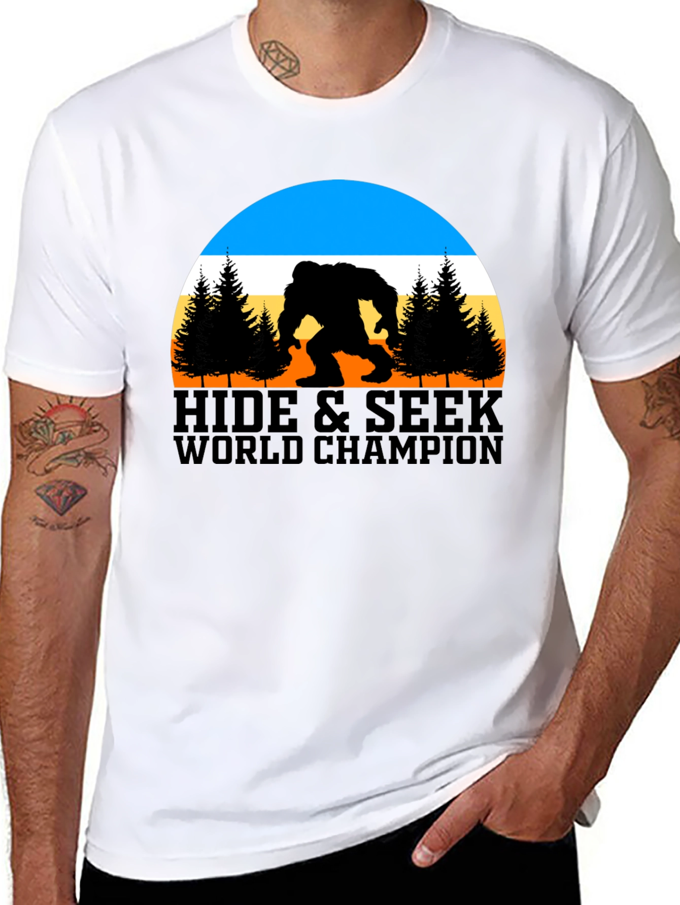 Hide & Seek World Champion Bigfoot T-Shirt