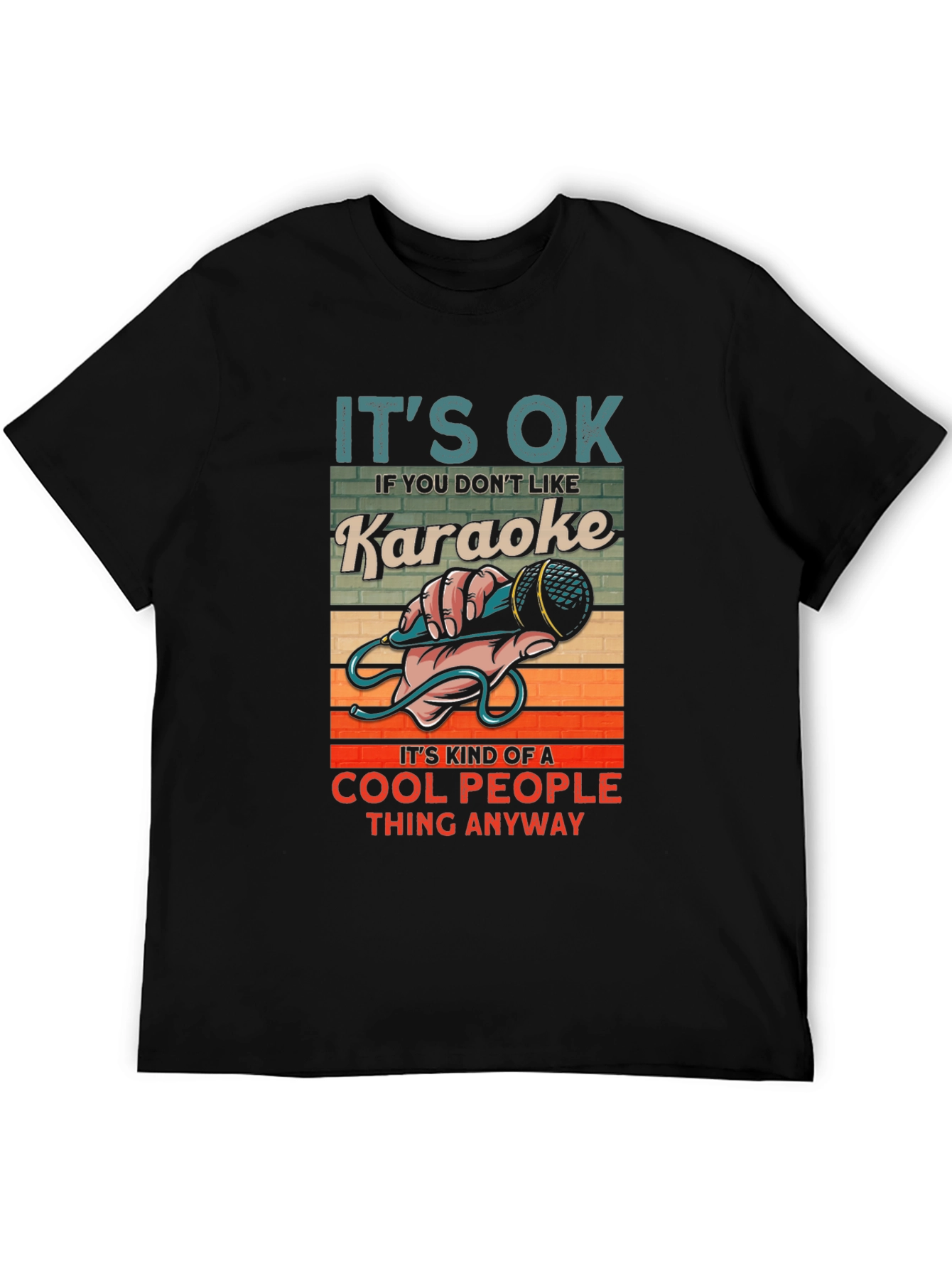 Karaoke Cool People T-Shirt