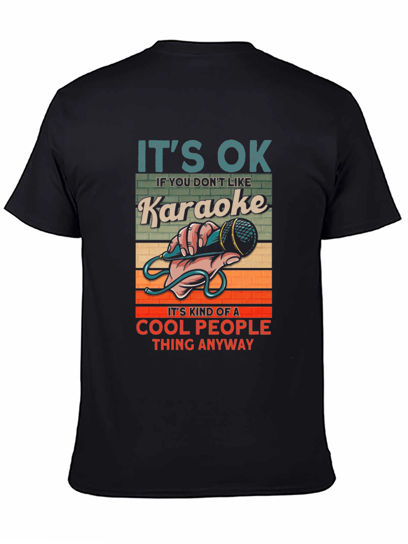 Karaoke Cool People T-Shirt