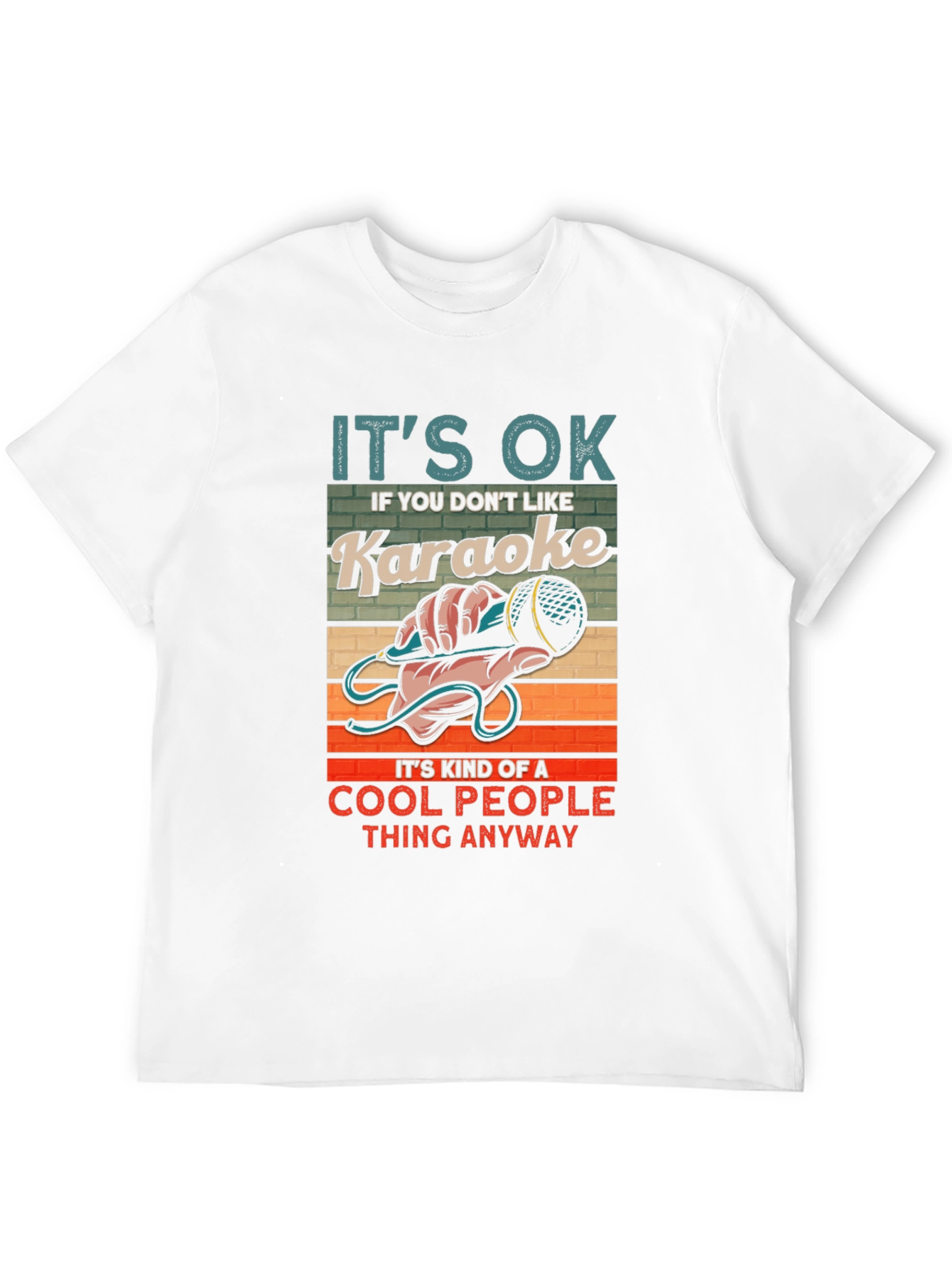 Karaoke Cool People T-Shirt
