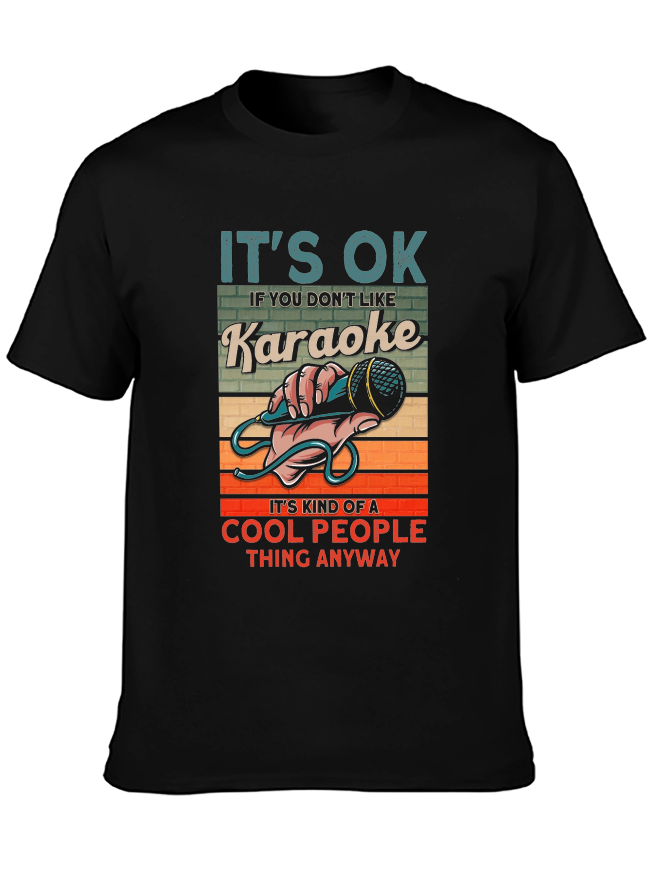 Karaoke Cool People T-Shirt