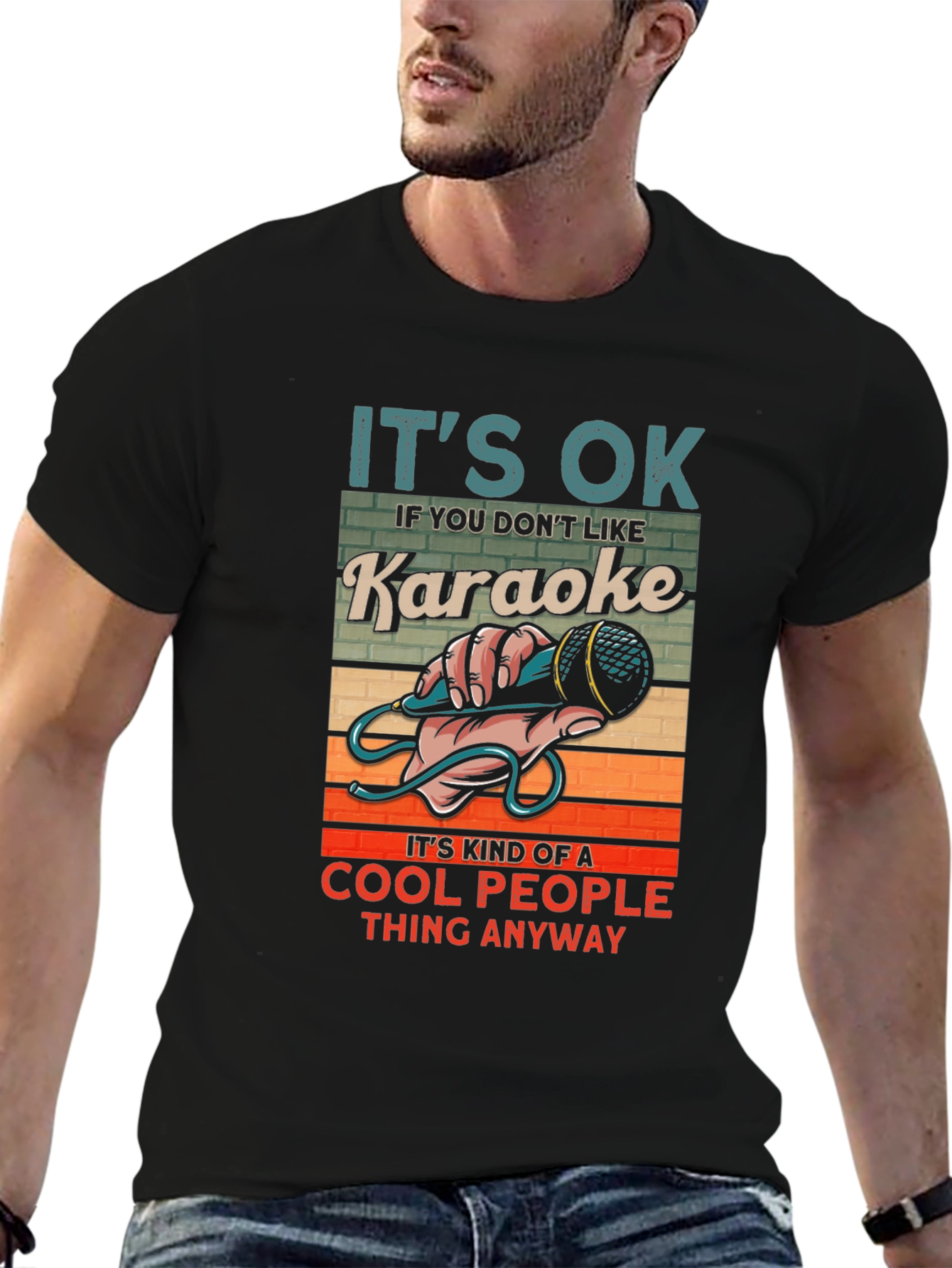Karaoke Cool People T-Shirt