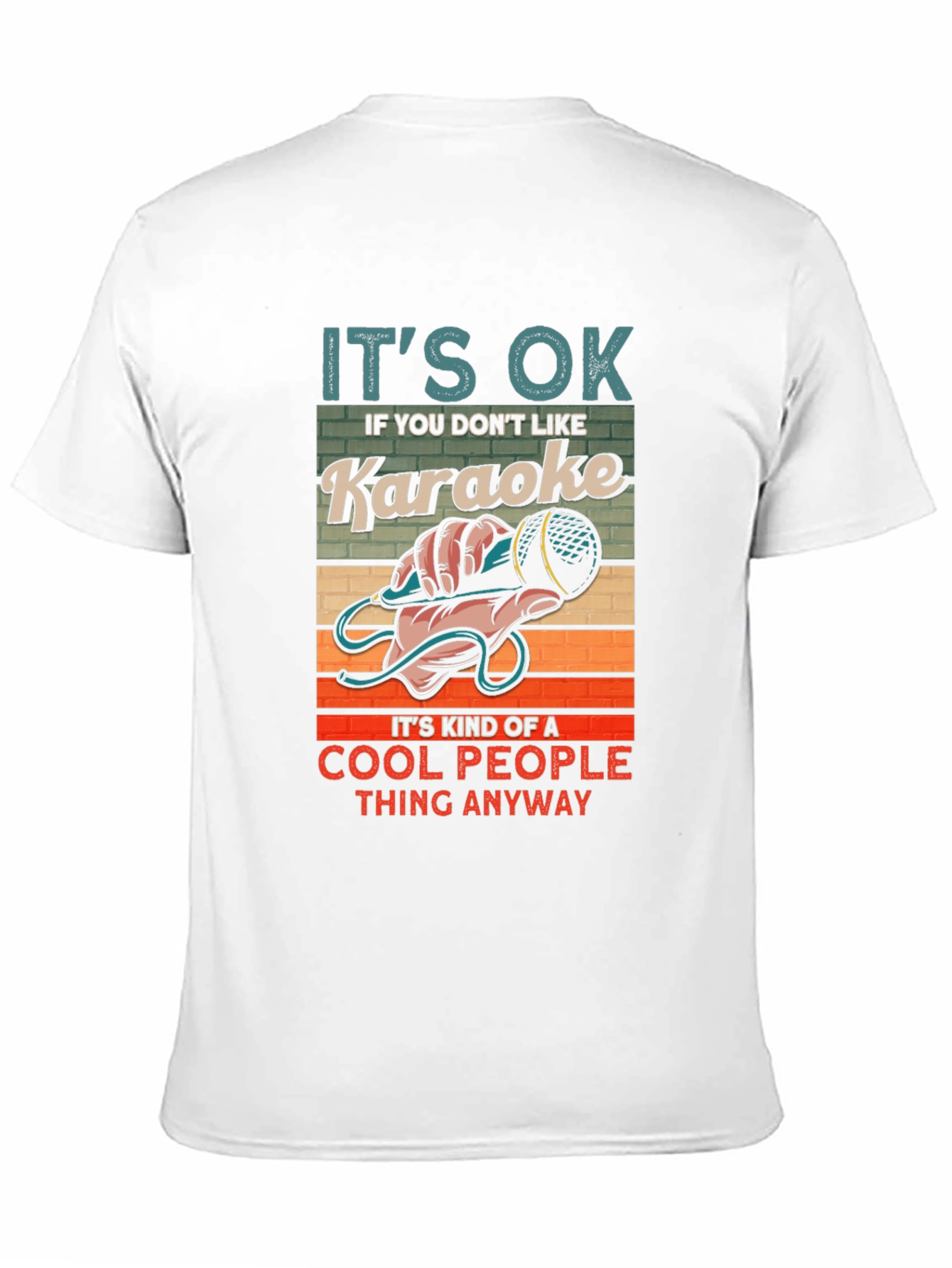 Karaoke Cool People T-Shirt