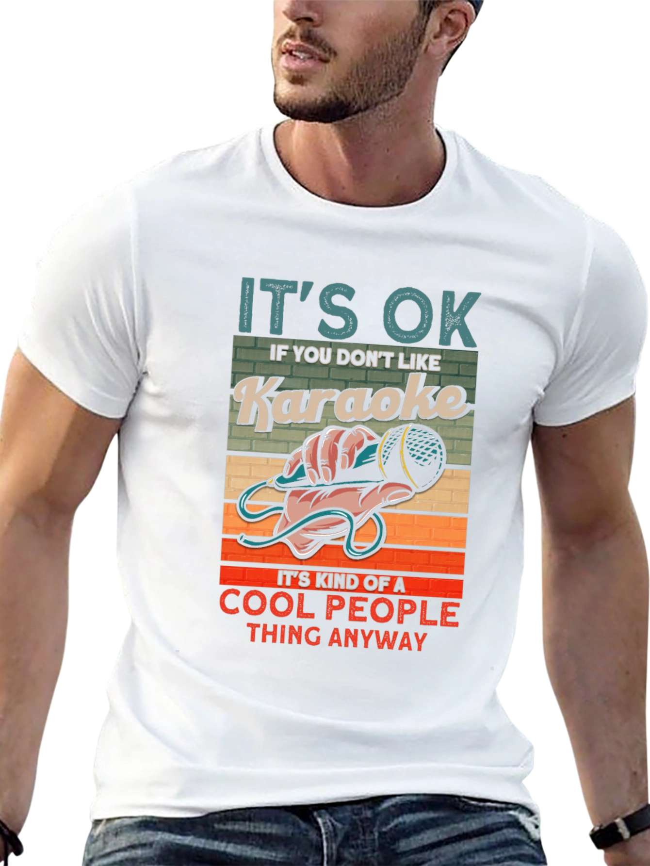 Karaoke Cool People T-Shirt