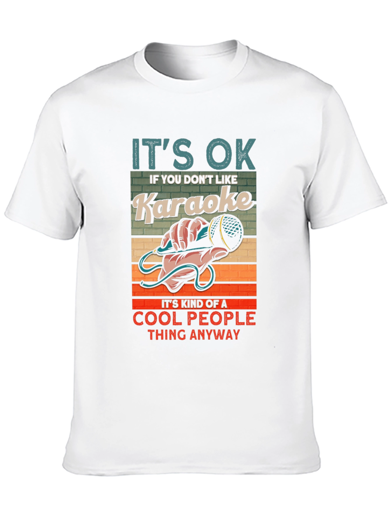 Karaoke Cool People T-Shirt