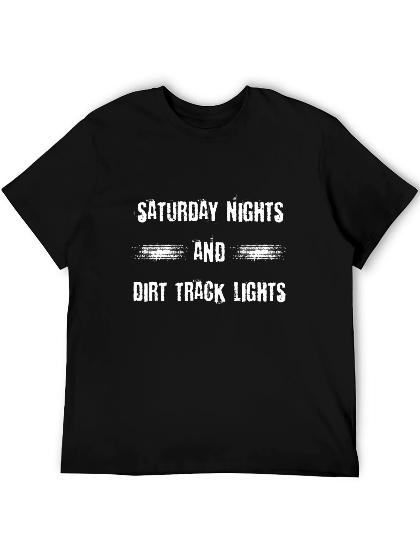 Saturday Nights & Dirt Track Lights Graphic Tee