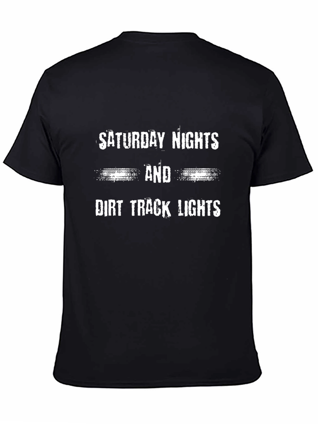 Saturday Nights & Dirt Track Lights Graphic Tee