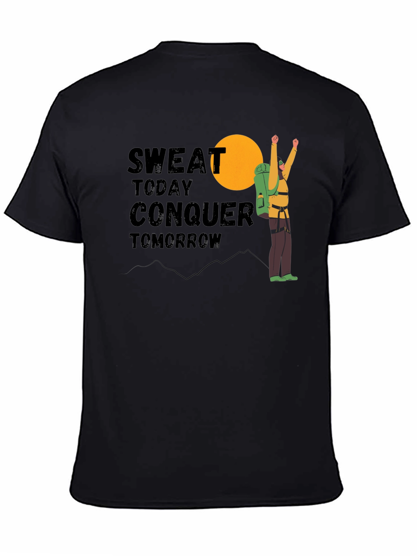 Sweat Today Conquer Tomorrow Graphic Tee